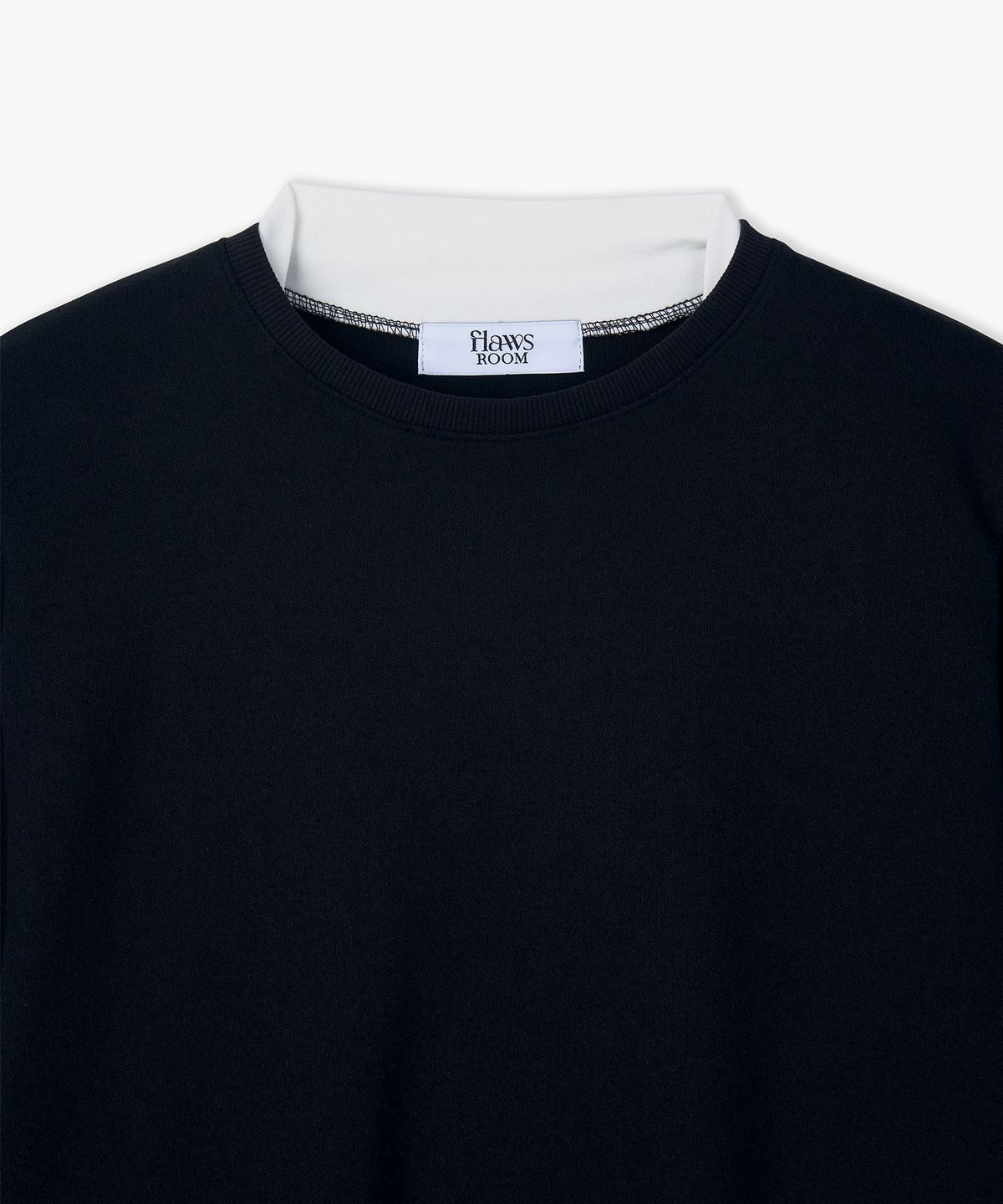 플로즈룸(FLAWSROOM) Layered Long Sleeve BLACK