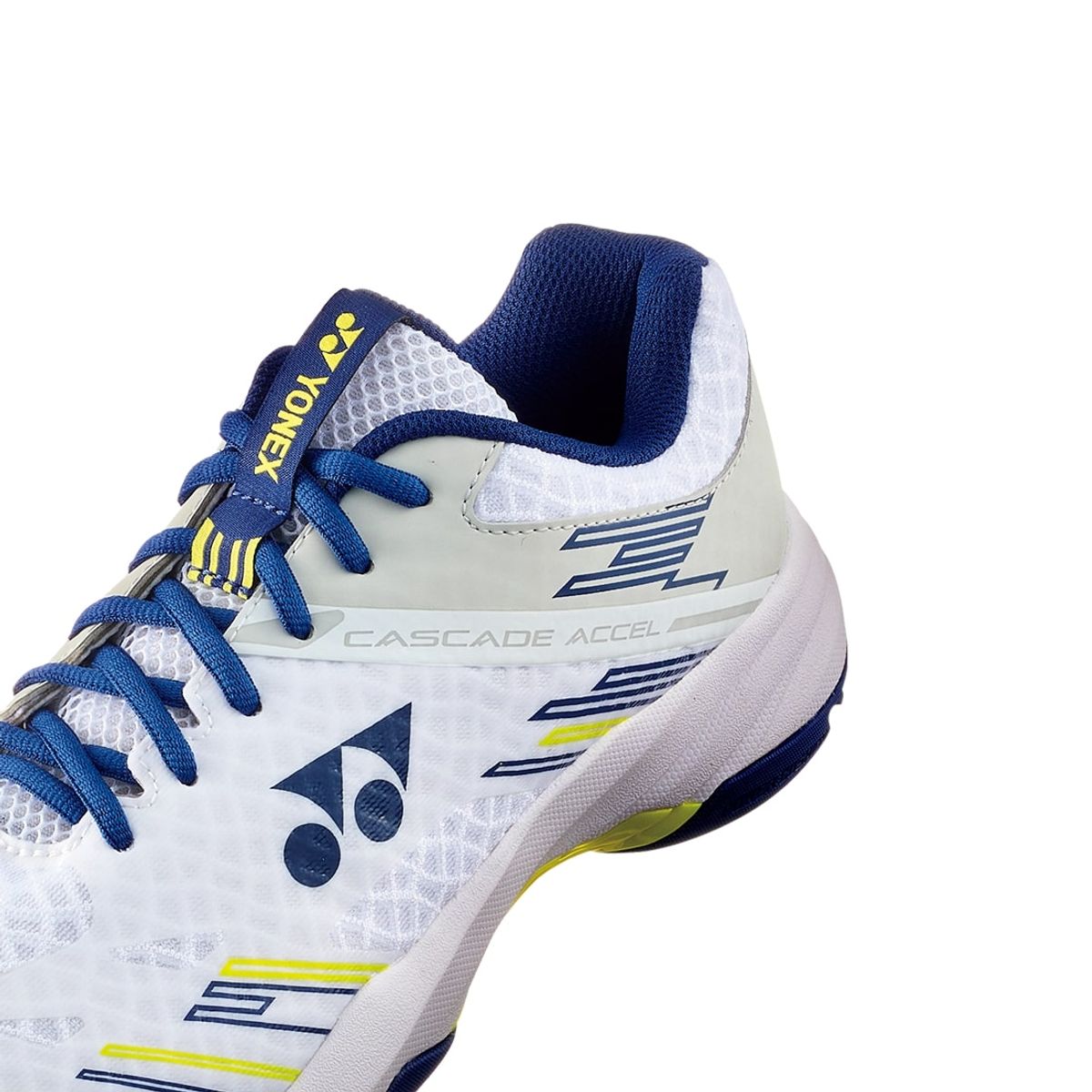 요넥스(YONEX) SHB-CA1EX (캐스캐이드 엑셀) (2025) 남녀공용 배드민턴화 화이트 네이비