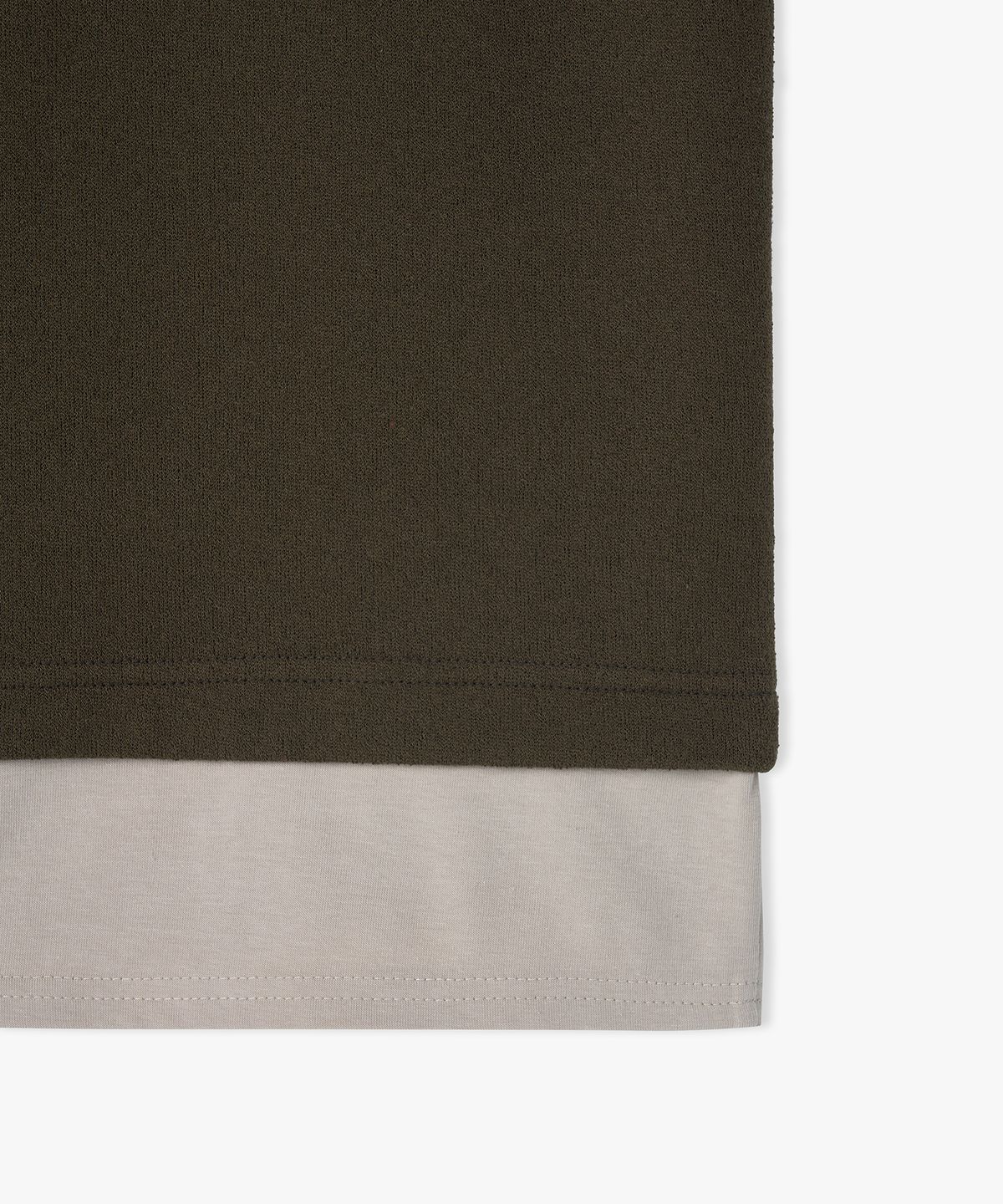 플로즈룸(FLAWSROOM) Layered Long Sleeve KHAKI
