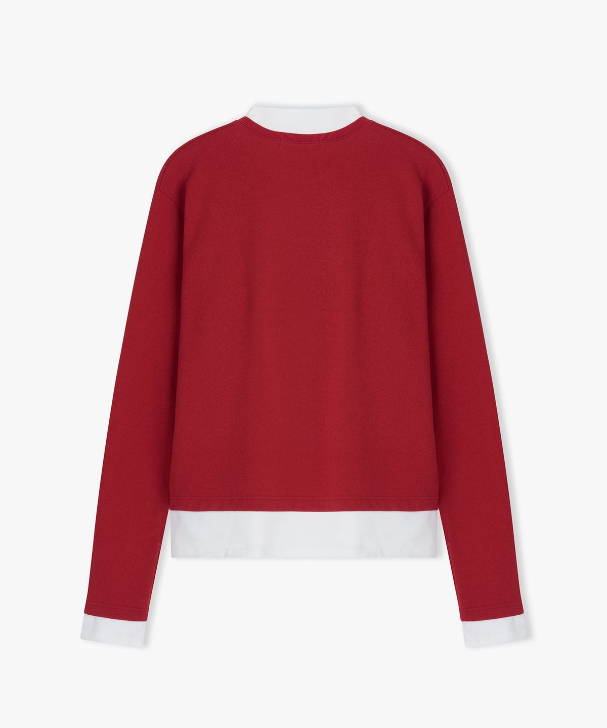 플로즈룸(FLAWSROOM) Layered Long Sleeve RED