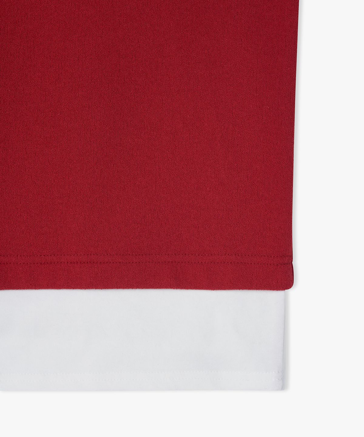 플로즈룸(FLAWSROOM) Layered Long Sleeve RED