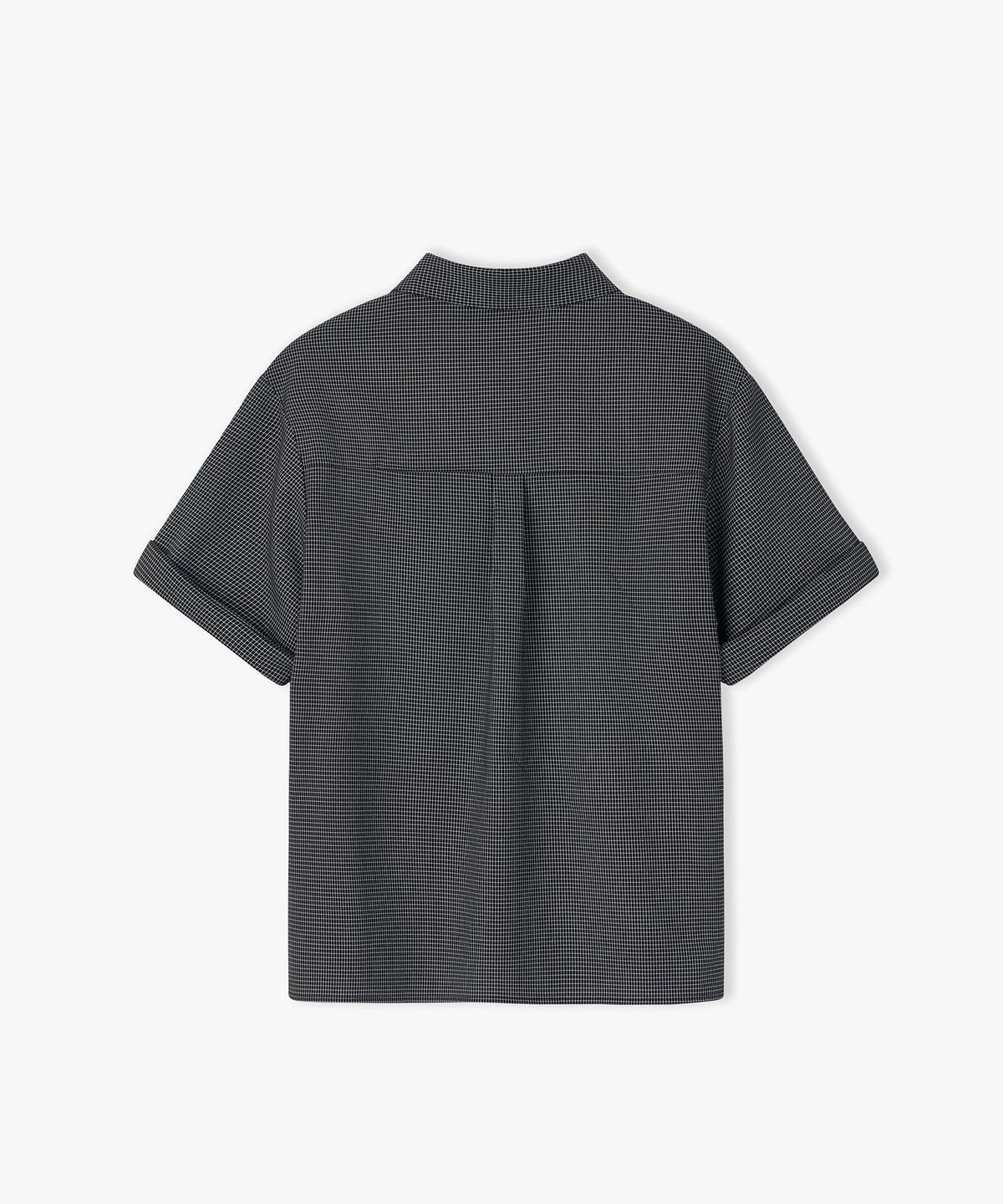 플로즈룸(FLAWSROOM) Half Rollup Shirts CHARCOAL