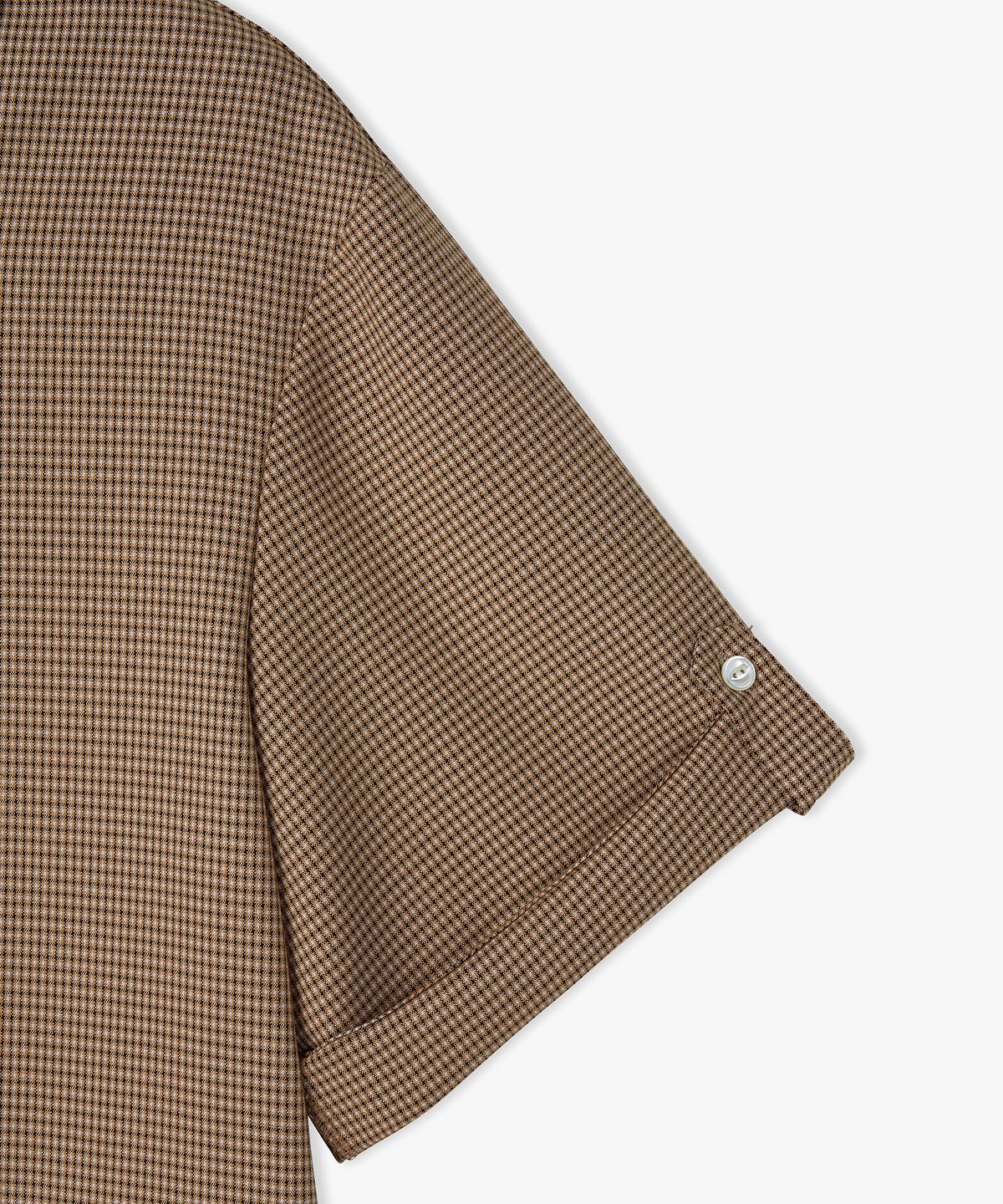 플로즈룸(FLAWSROOM) Half Rollup Shirts CAMEL