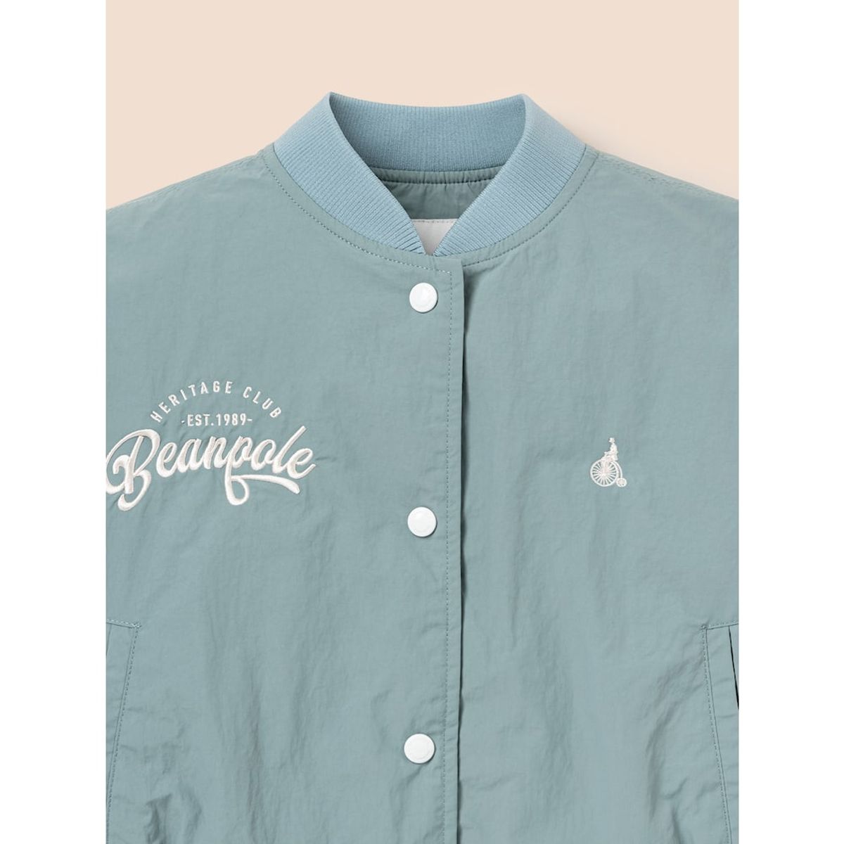 빈폴 키즈(BEANPOLE KIDS) 여아 바서티 점퍼  그린 (BI5239G02M)