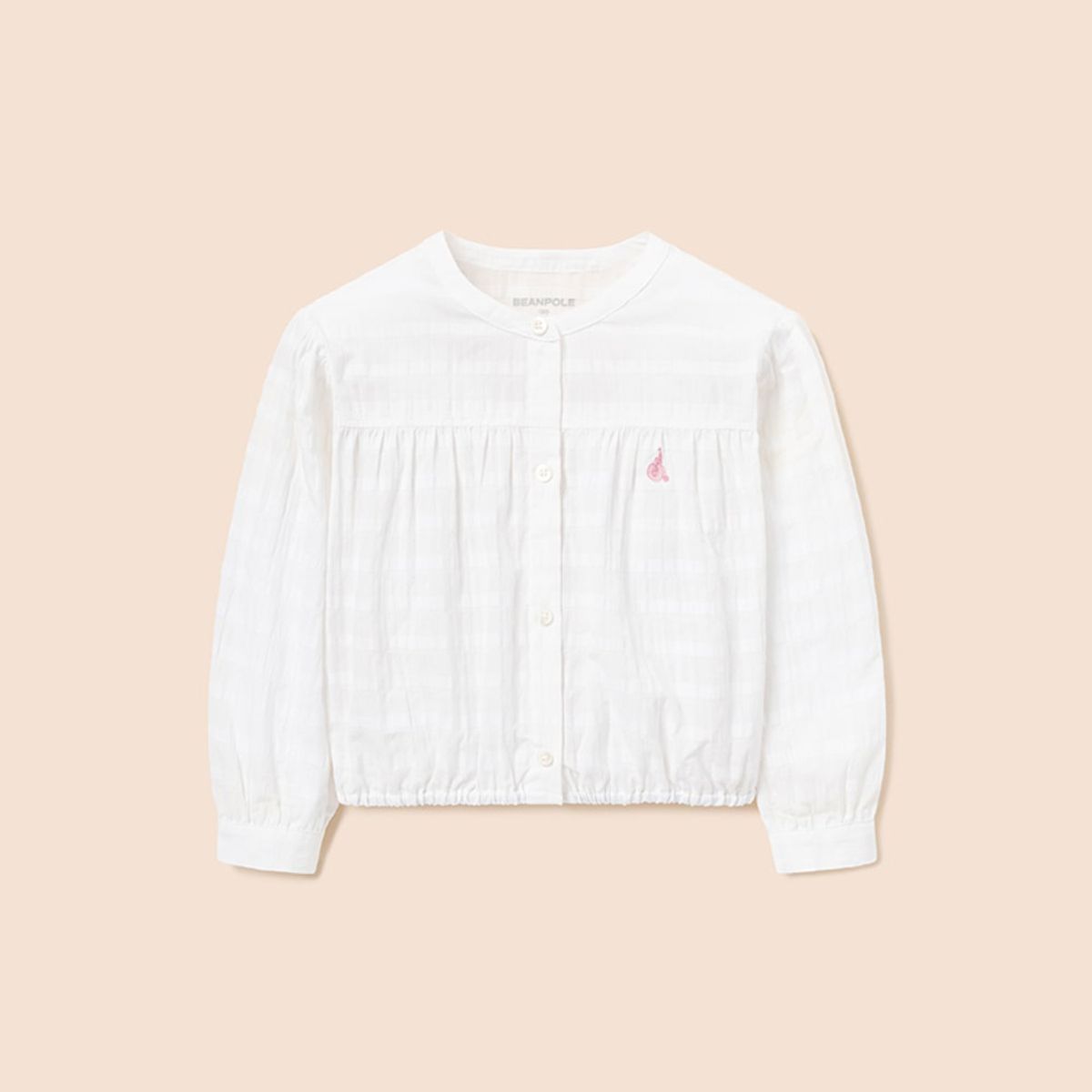 빈폴 키즈(BEANPOLE KIDS) 셔링 포인트 블라우스  화이트 (BI5264G021)