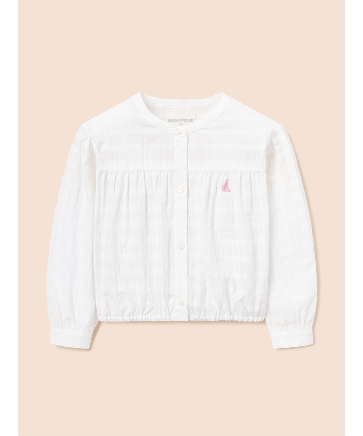 빈폴 키즈(BEANPOLE KIDS) 셔링 포인트 블라우스  화이트 (BI5264G021)