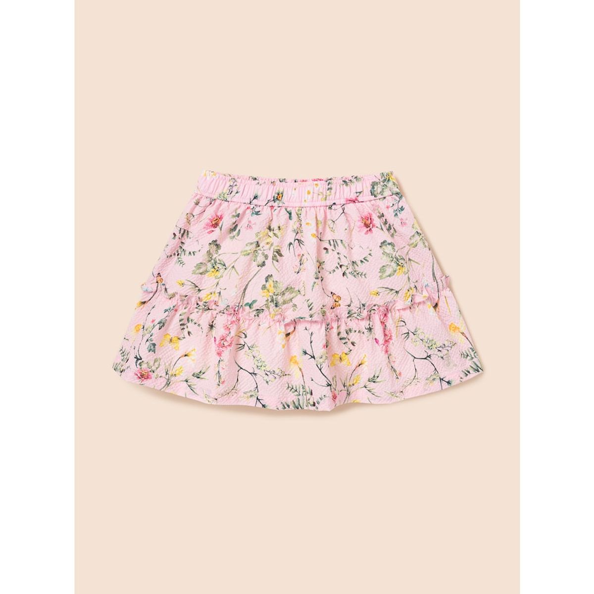 빈폴 키즈(BEANPOLE KIDS) [Reedition] 러블리 플라워 치마 레깅스  라이트 핑크 (BI5227G01Y)