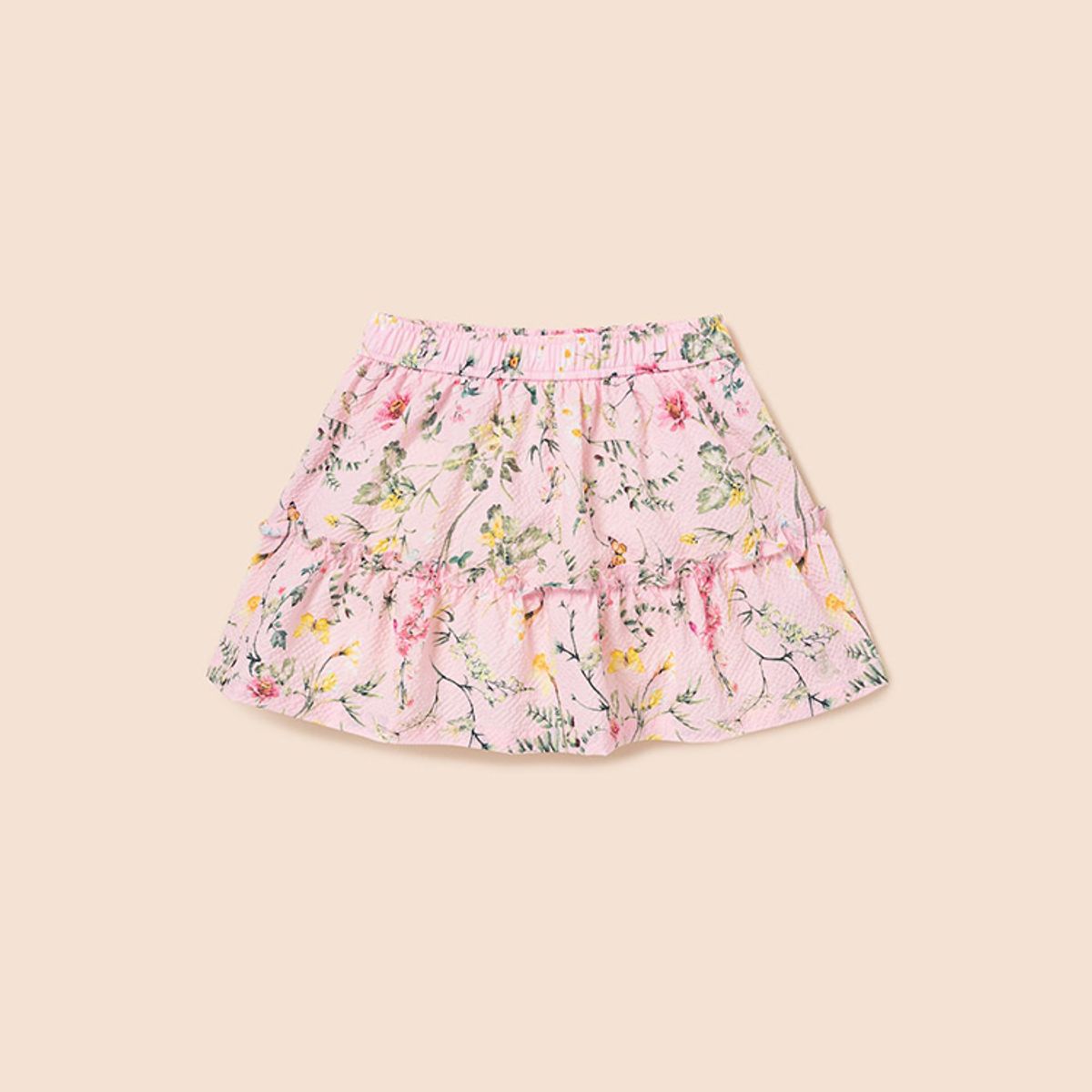 빈폴 키즈(BEANPOLE KIDS) [Reedition] 러블리 플라워 치마 레깅스  라이트 핑크 (BI5227G01Y)