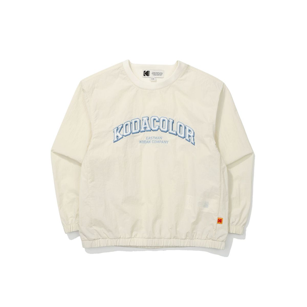 코닥 키즈(KODAK KIDS) 워딩 로고 우븐 피스테 키즈 IVORY