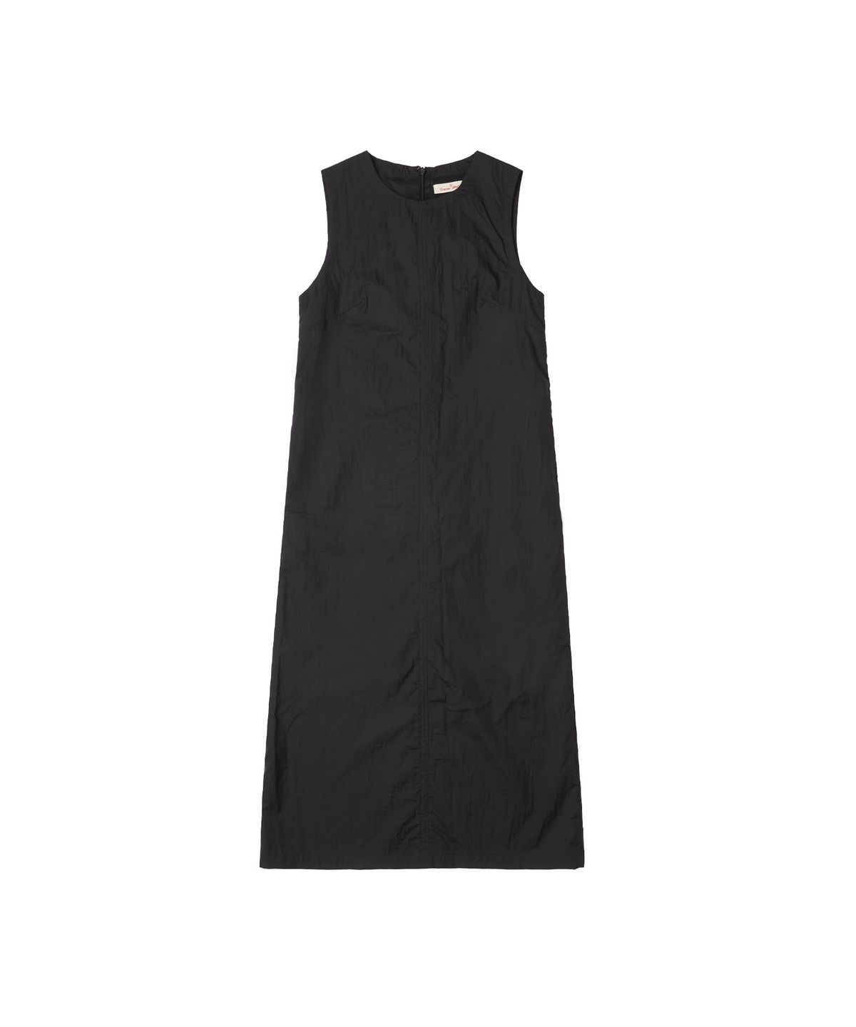 반원 아틀리에(VANONE ATELIER) A3512 시스루 롱 원피스_Black