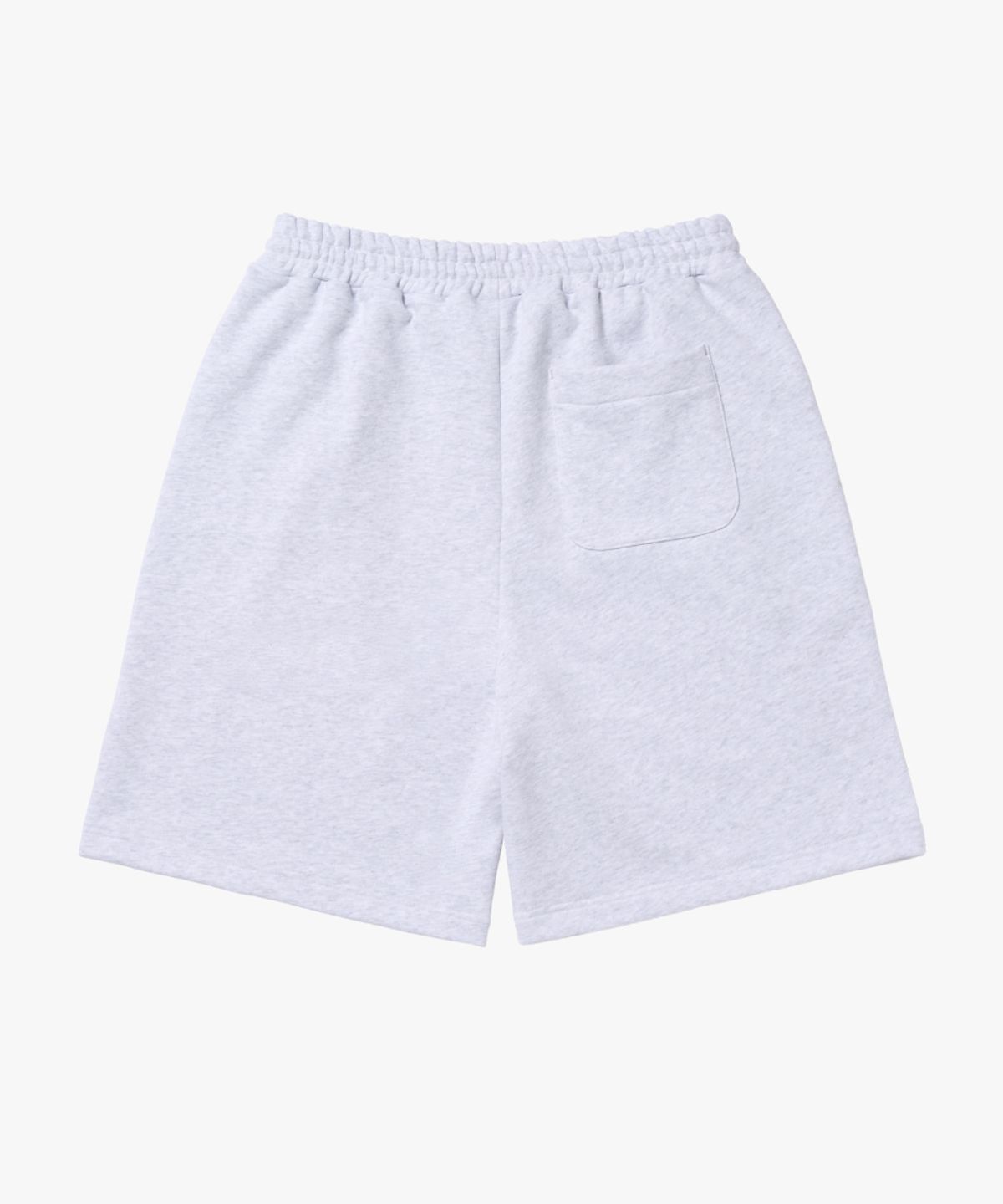 골스튜디오(GOALSTUDIO) ESSENTIAL BOX LOGO SHORTS-MELANGE GREY