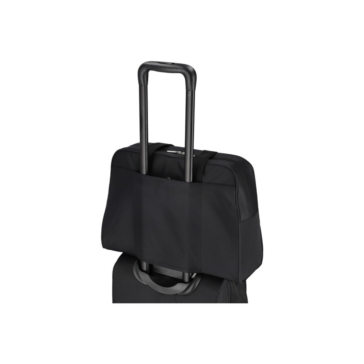 레스포색(LESPORTSAC) 리사이클드 블랙 스몰 캐리올 더플백 [1048.R086]