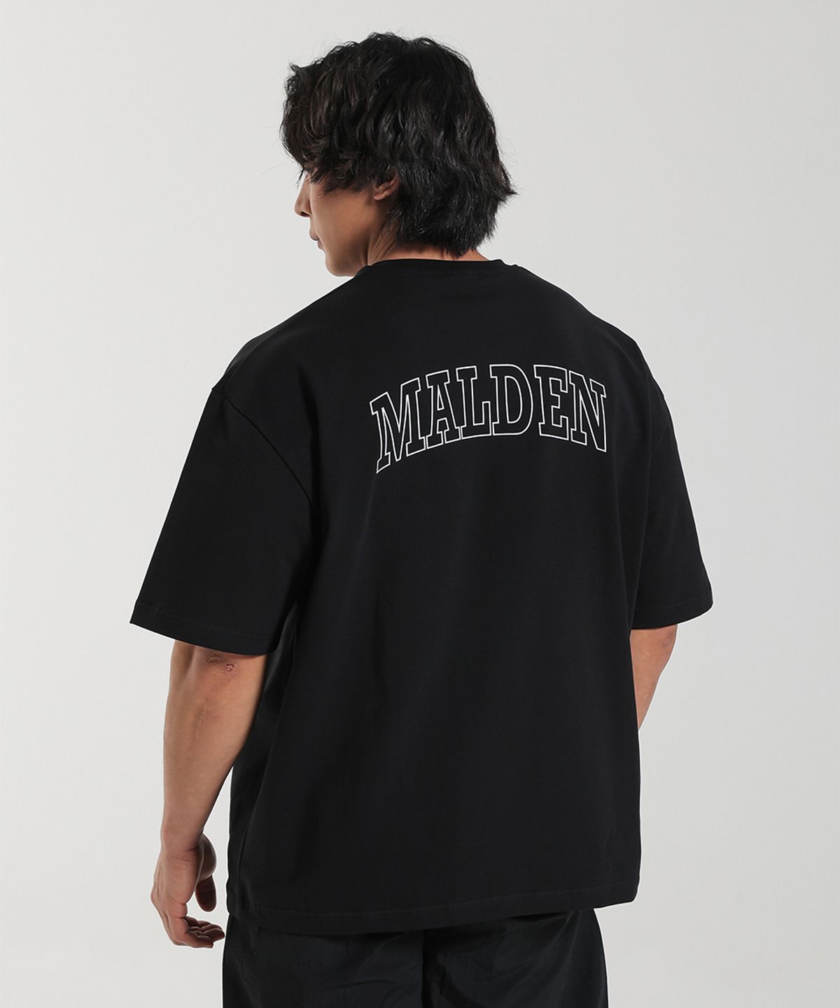 몰든(MALDEN) 레터링 오버핏 티셔츠