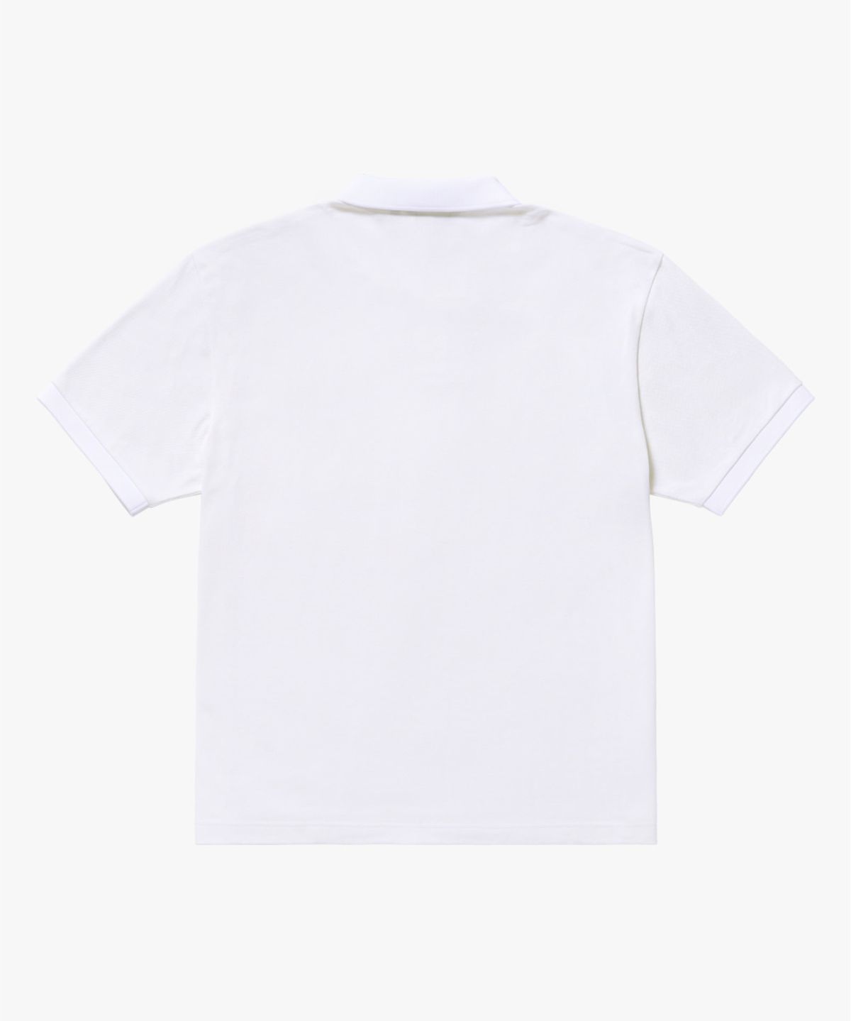골스튜디오(GOALSTUDIO) SCRIPT PIQUE POLO SHIRT-OFF WHITE