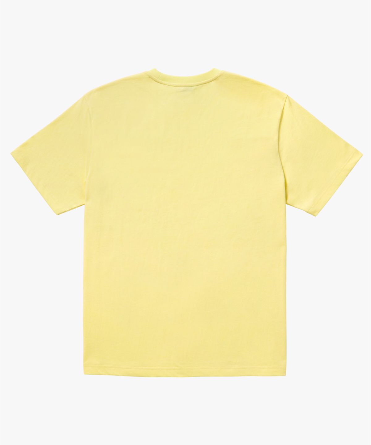 골스튜디오(GOALSTUDIO) ESSENTIAL SCRIPT TEE-LIGHT YELLOW