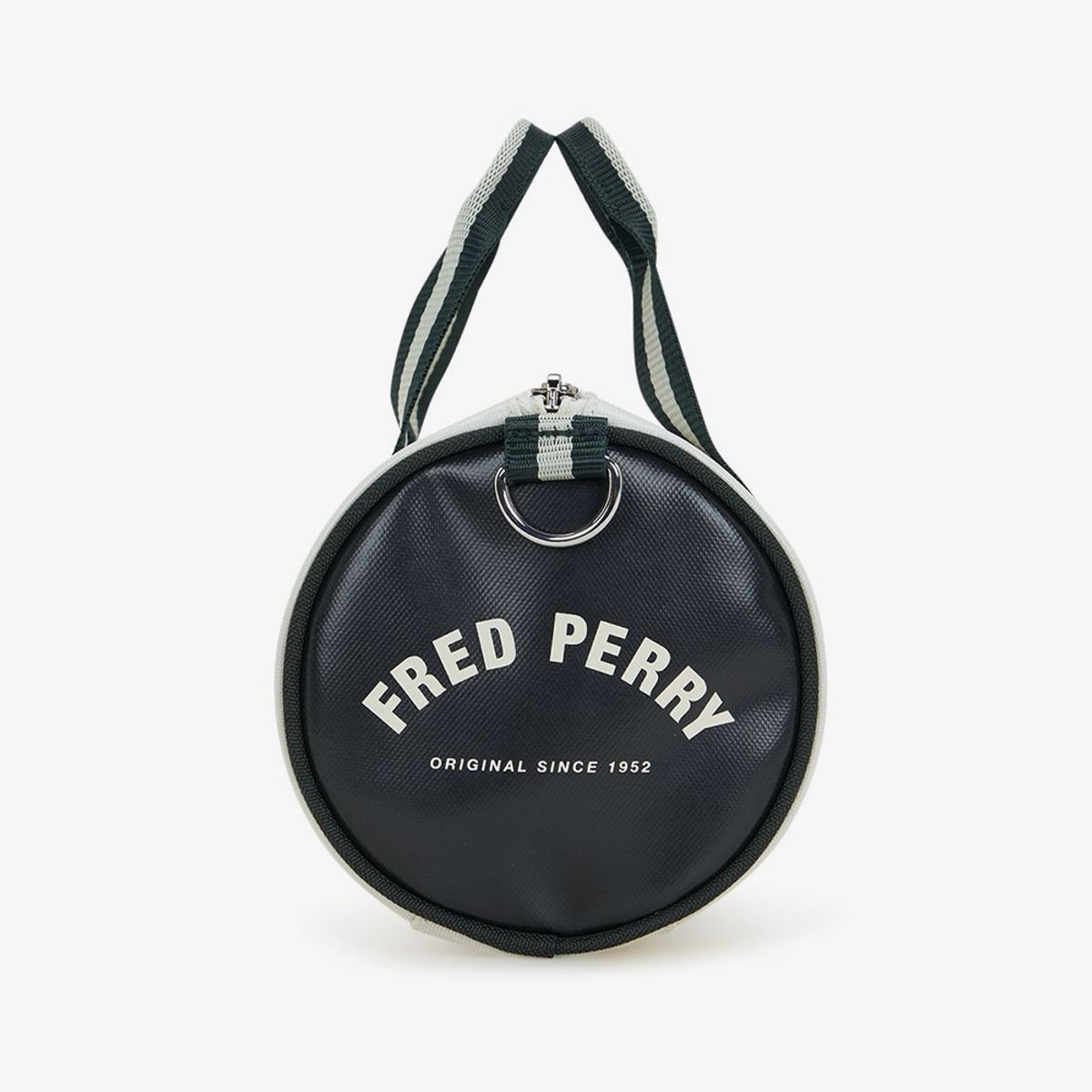 프레드페리(FRED PERRY) 클래식 미니 배럴 백 - 에크루/나이트그린 CFPU2519256-V11