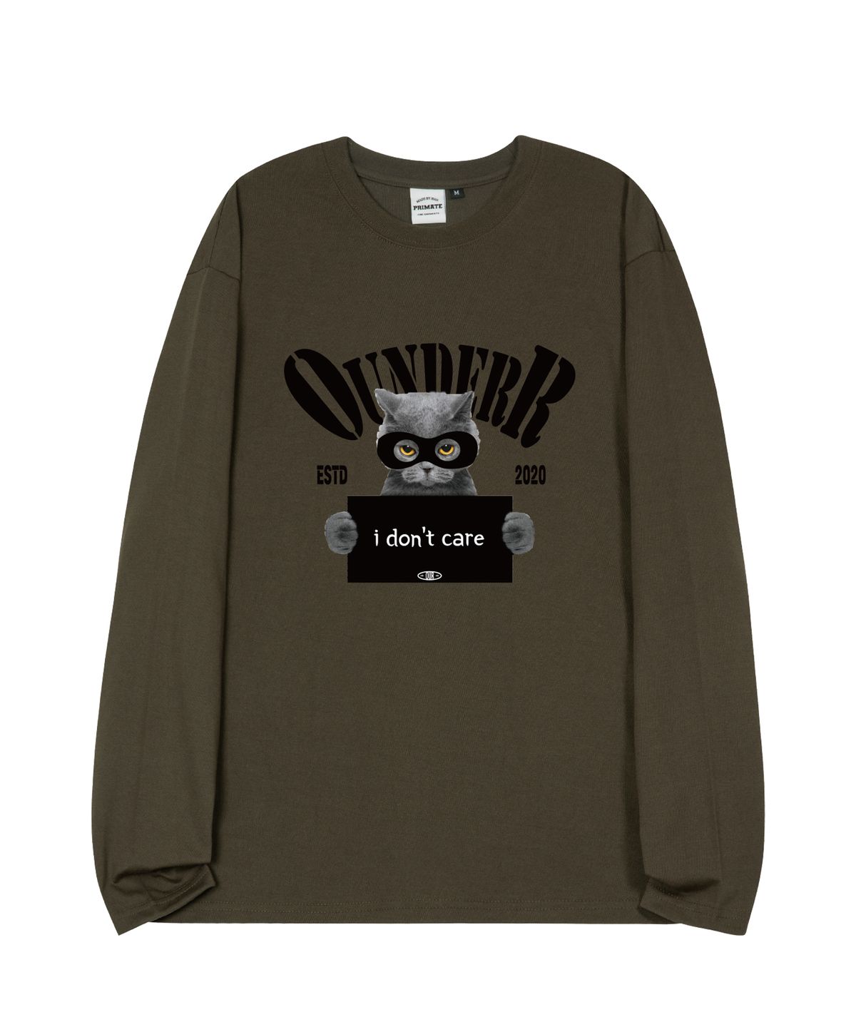 오언더알(OUNDERR) THUG 오버핏 롱 슬리브 4 COLORS