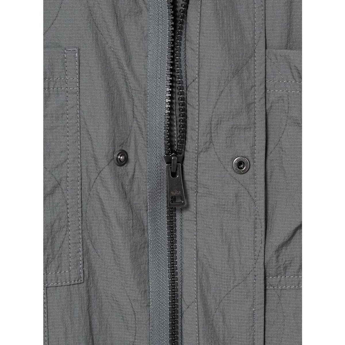 시프트지(SHIFT.G) Quilted Module Jumper  Khaki