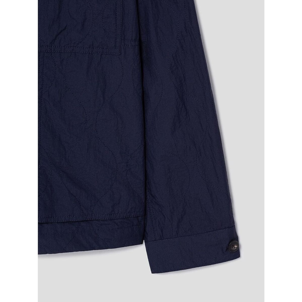 시프트지(SHIFT.G) Quilted Module Jumper  Royal Blue