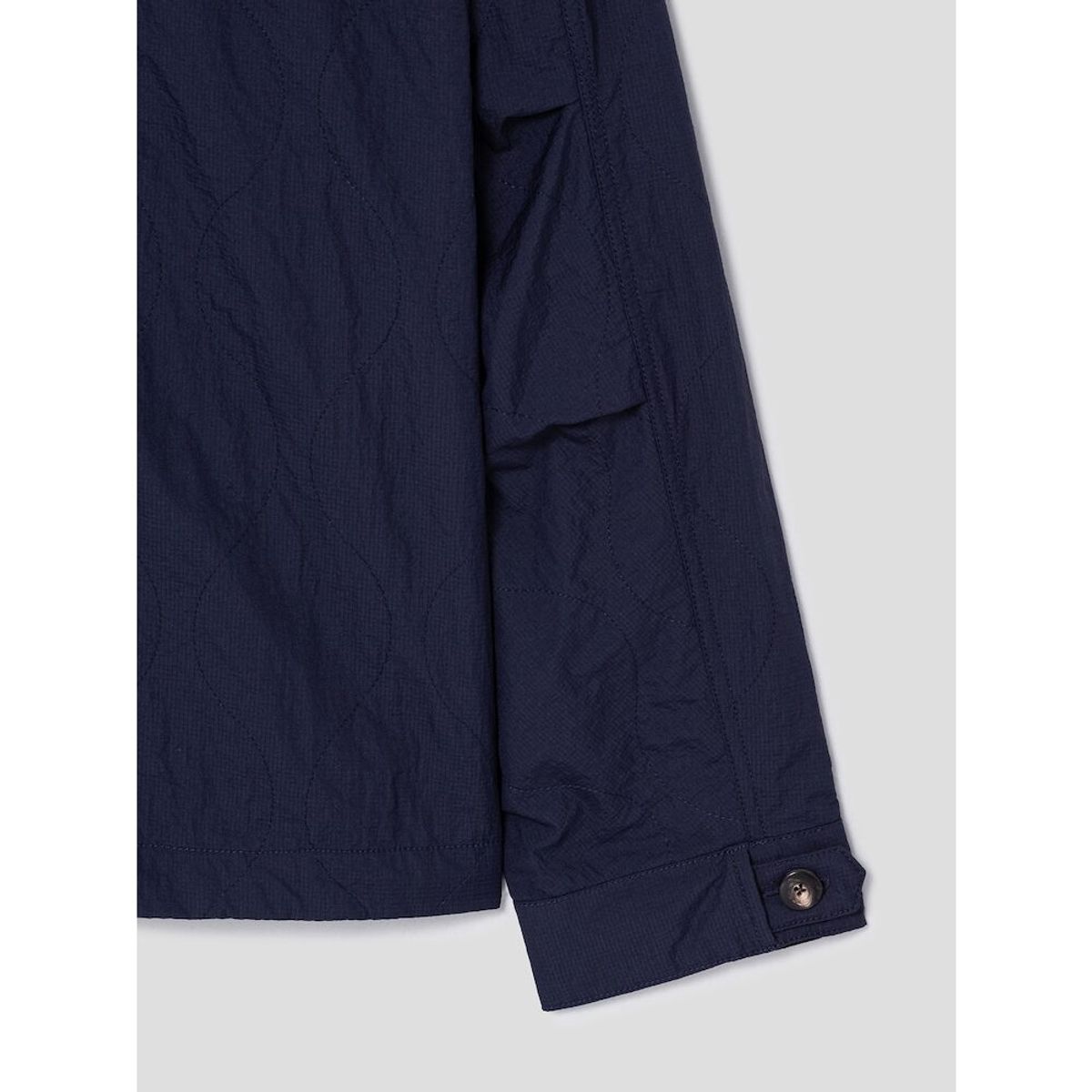 시프트지(SHIFT.G) Quilted Module Jumper  Royal Blue
