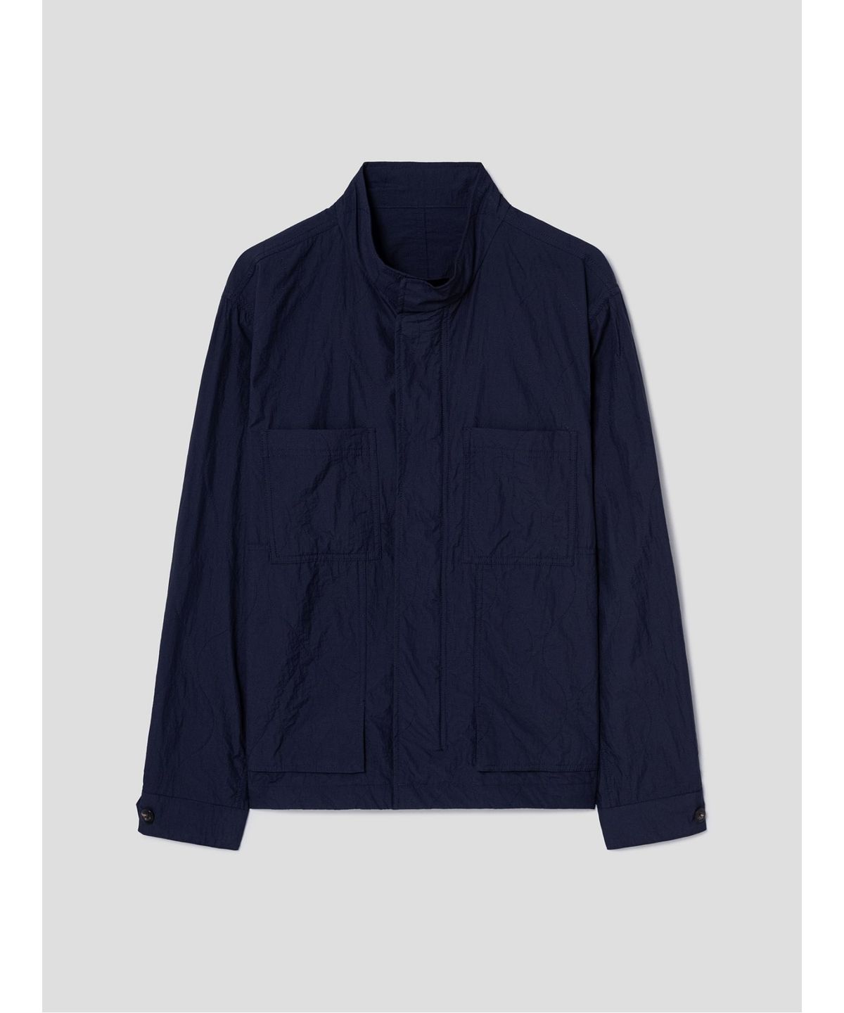 시프트지(SHIFT.G) Quilted Module Jumper  Royal Blue
