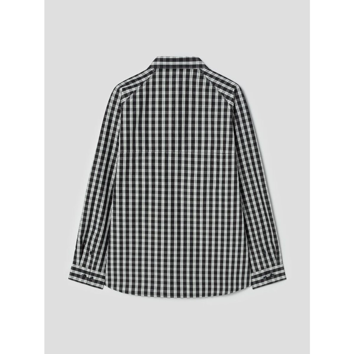 시프트지(SHIFT.G) Check Cloud Shirts  Black