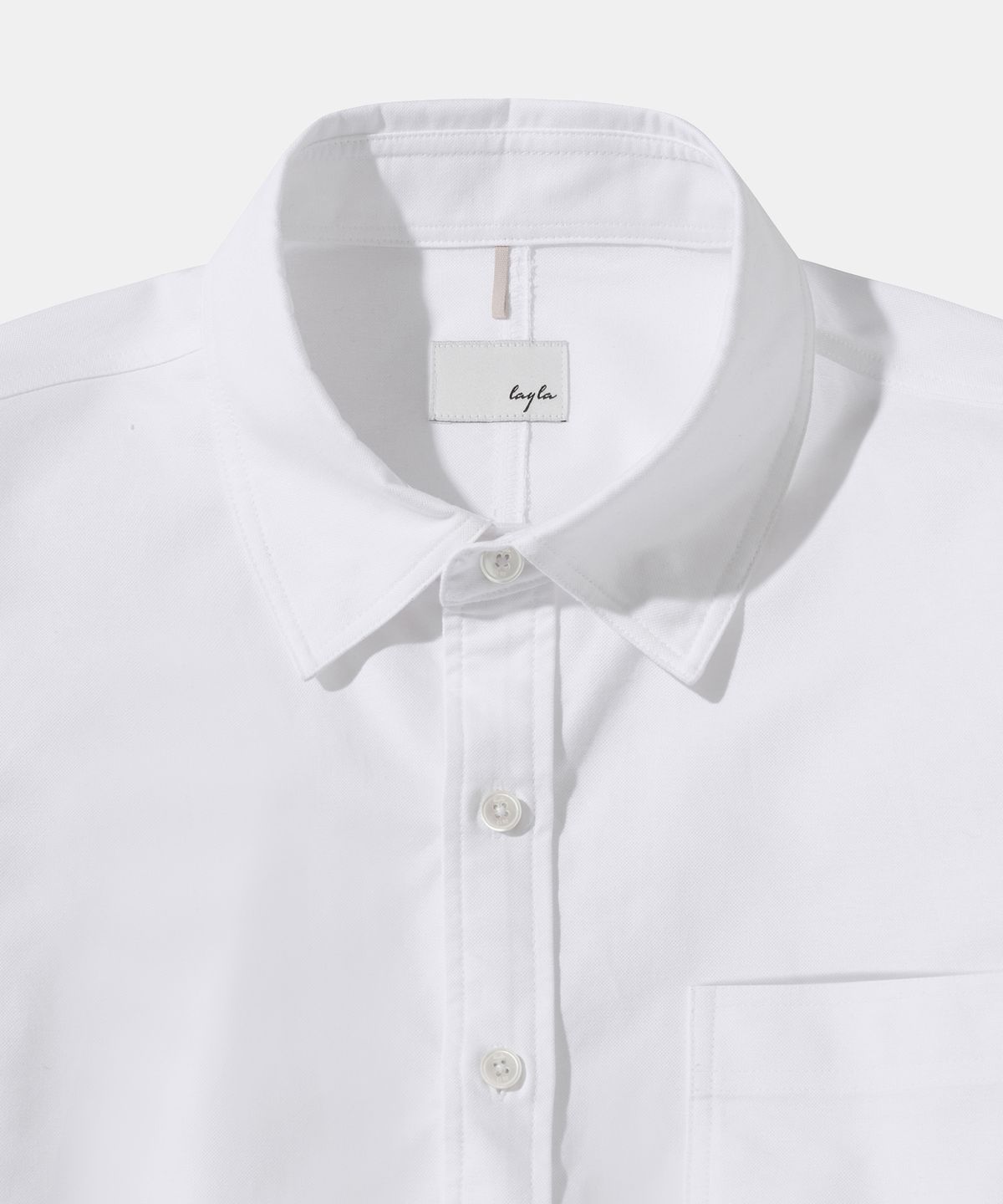 다이아몬드 레이라(DIAMOND LAYLA) Semi Over fit Essential Oxford Normal Shirt S175-1