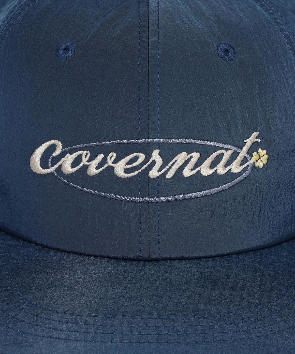커버낫 우먼(COVERNAT WOMAN) 클로버하트 나일론 덕캡 Blue