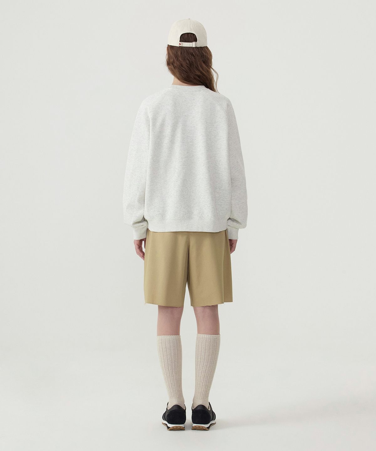 커버낫 우먼(COVERNAT WOMAN) 우먼 카고 버뮤다 쇼츠 Beige