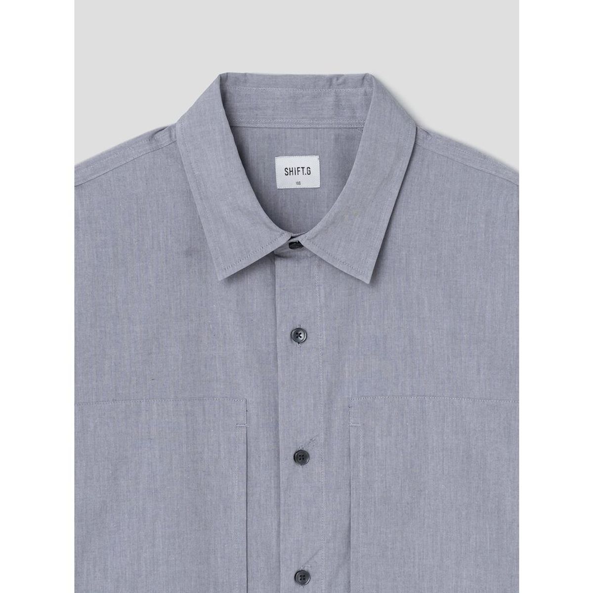 시프트지(SHIFT.G) Solid Cloud Shirts  Grey