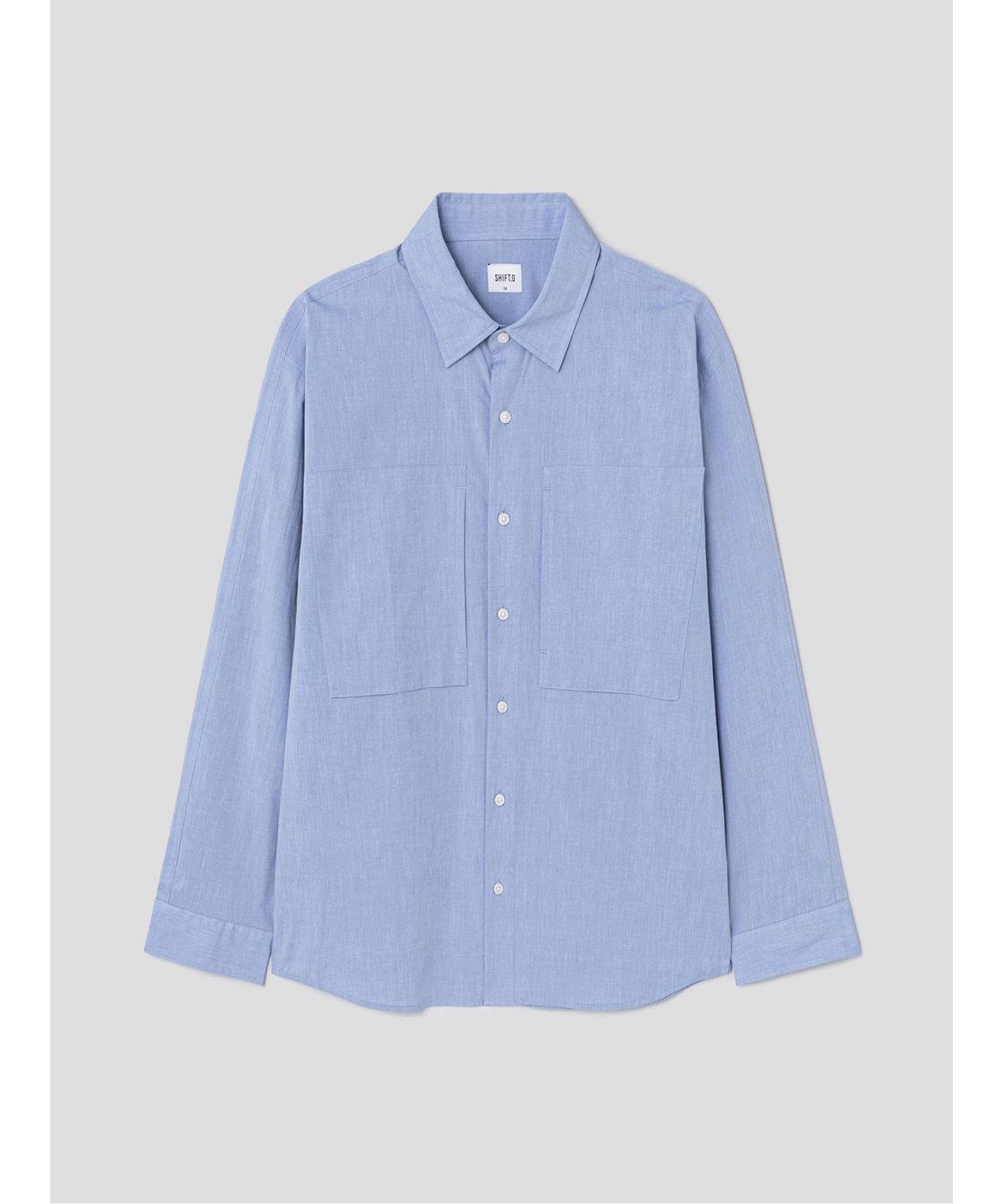 시프트지(SHIFT.G) Solid Cloud Shirts  Blue