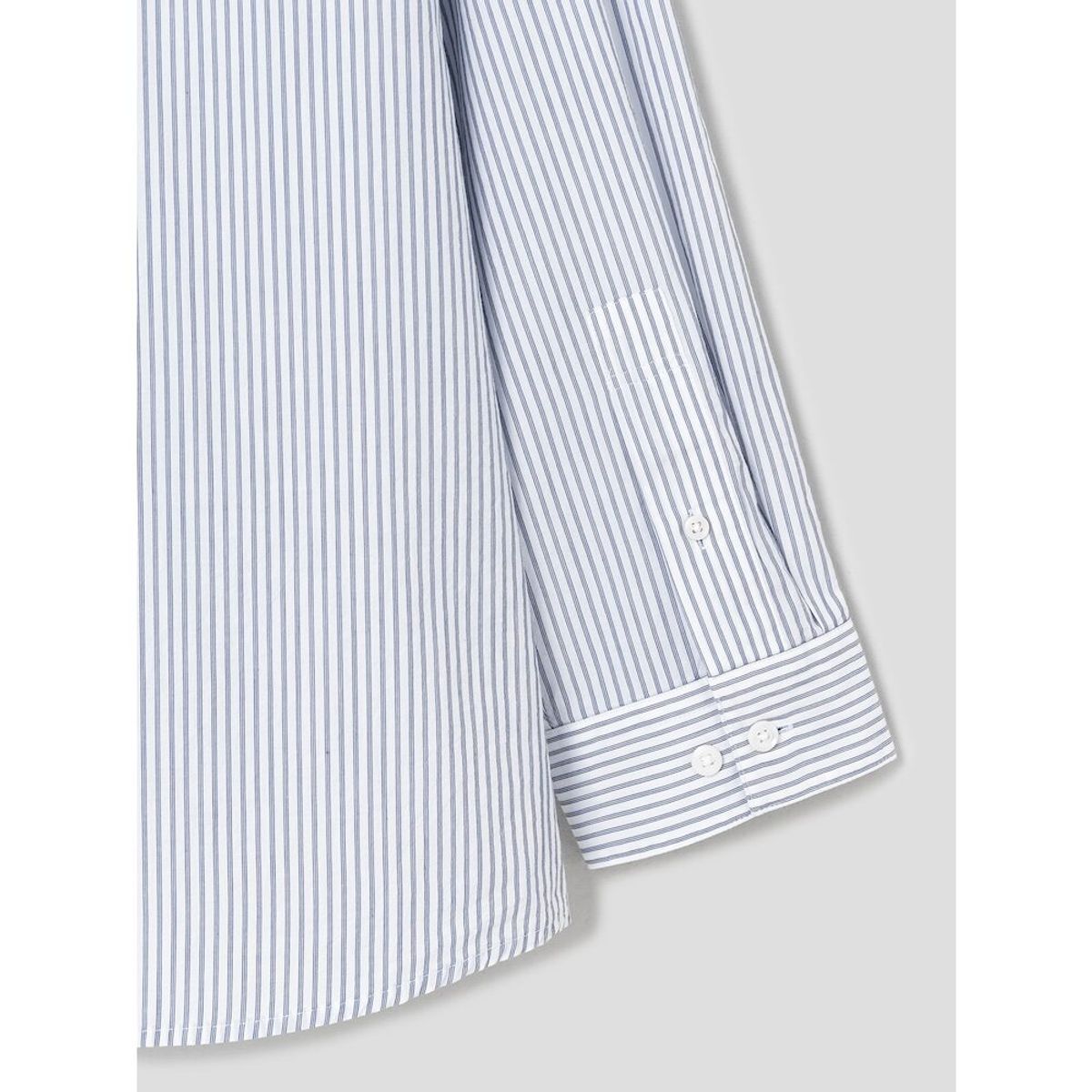 시프트지(SHIFT.G) Stripe Cloud Shirts  White