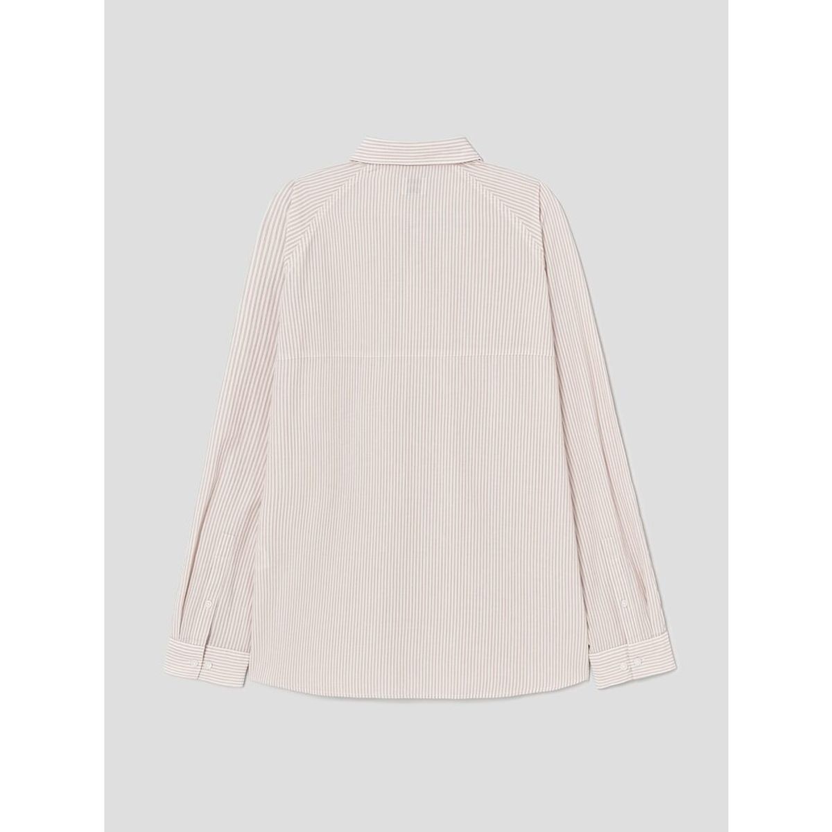 시프트지(SHIFT.G) Stripe Cloud Shirts  Beige