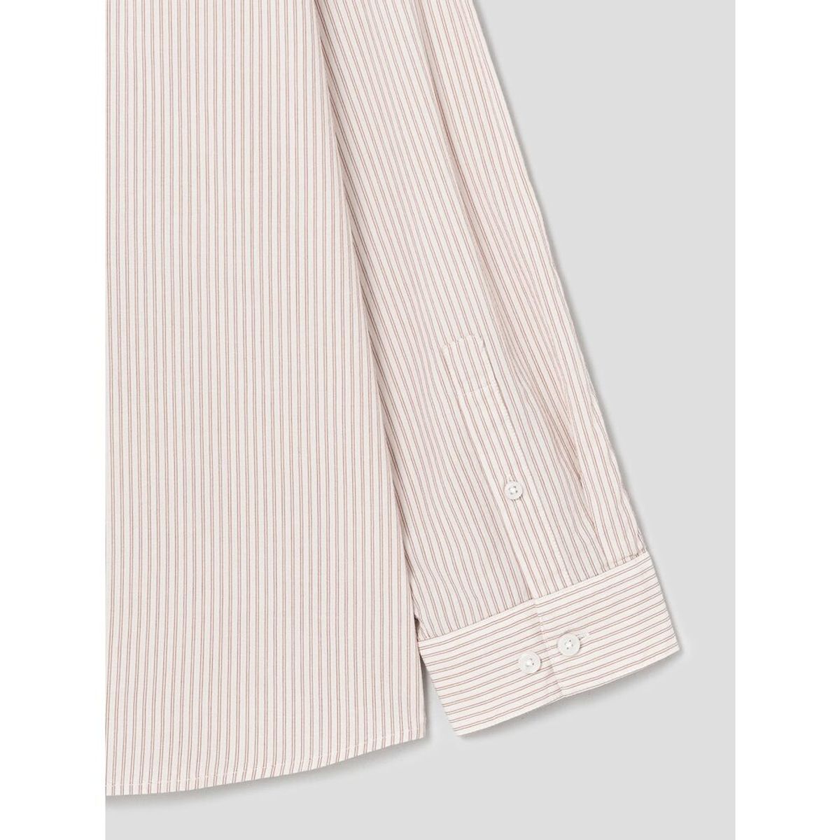 시프트지(SHIFT.G) Stripe Cloud Shirts  Beige