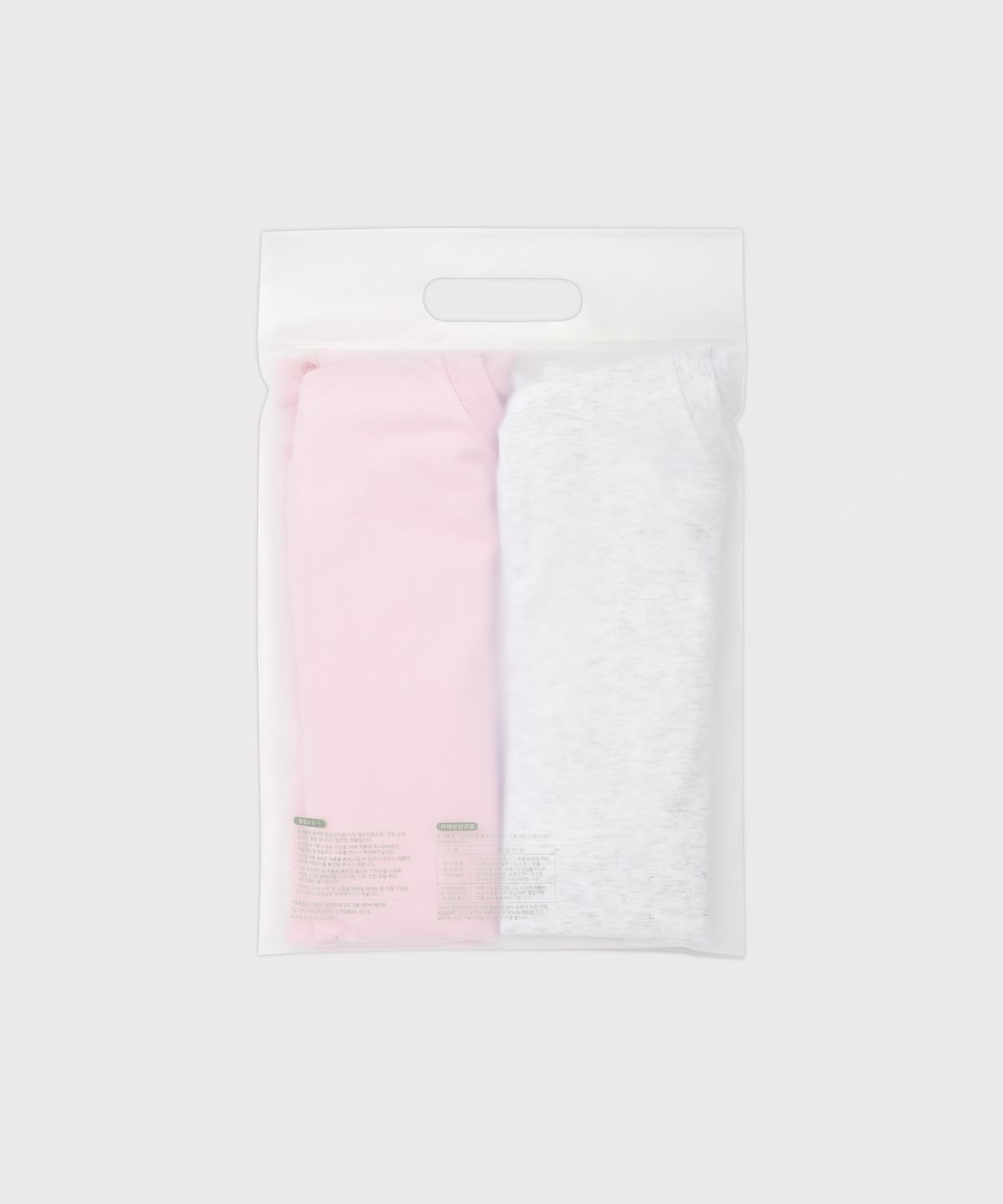 커버낫 우먼(COVERNAT WOMAN) [2PACK] 우먼 쿨 코튼 에센셜 티셔츠 라이트핑크+헤더그레이