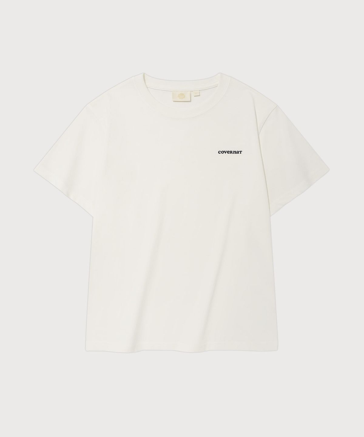 커버낫 우먼(COVERNAT WOMAN) [2PACK] 우먼 쿨 코튼 에센셜 티셔츠 Dark Navy+White