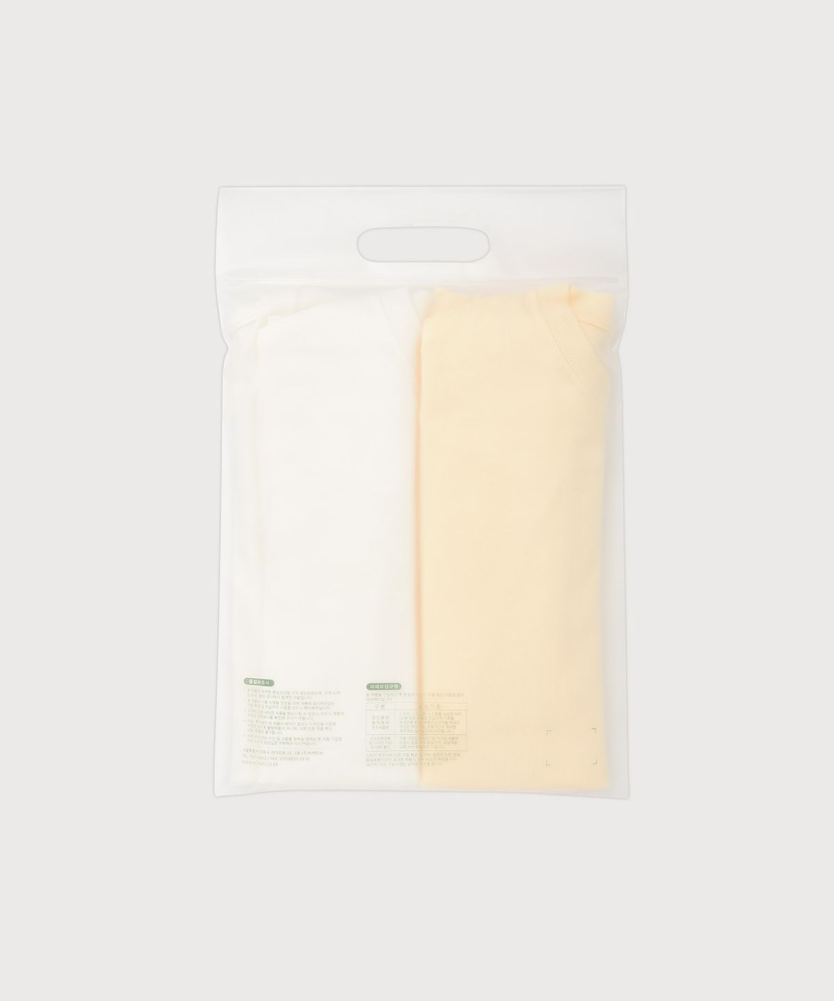 커버낫 우먼(COVERNAT WOMAN) [2PACK] 우먼 쿨 코튼 에센셜 티셔츠 버터+화이트