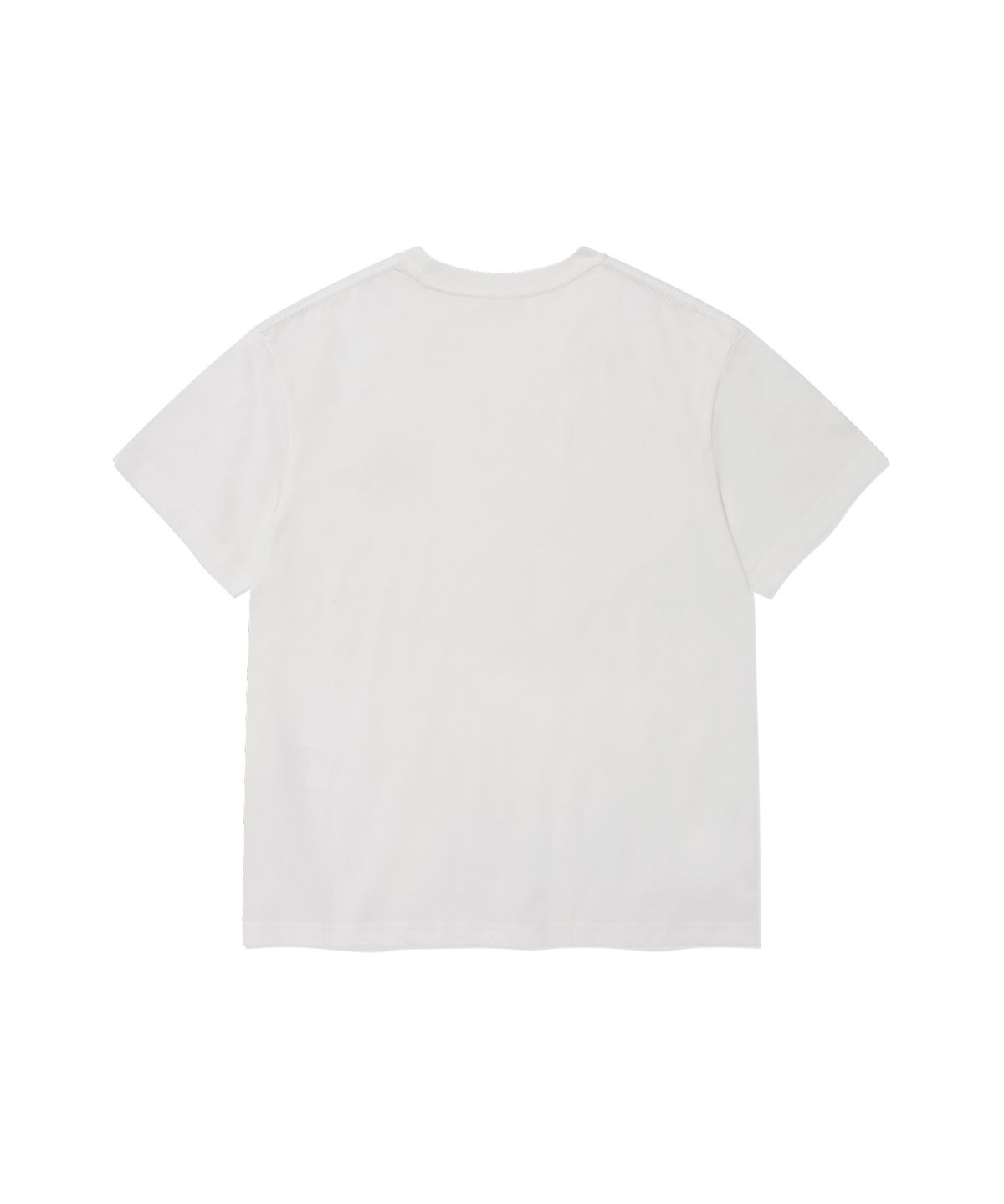 커버낫 우먼(COVERNAT WOMAN) 우먼 쿨 코튼 스몰 클로버하트 티셔츠 White