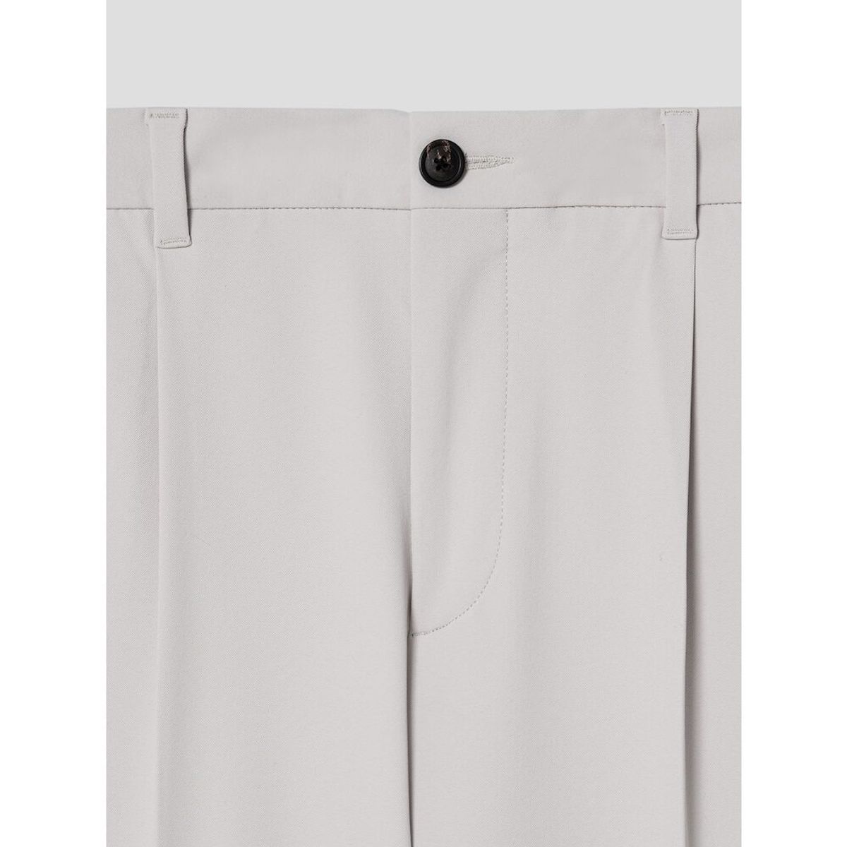 시프트지(SHIFT.G) Ordinary Semi Wide Slacks  Ivory