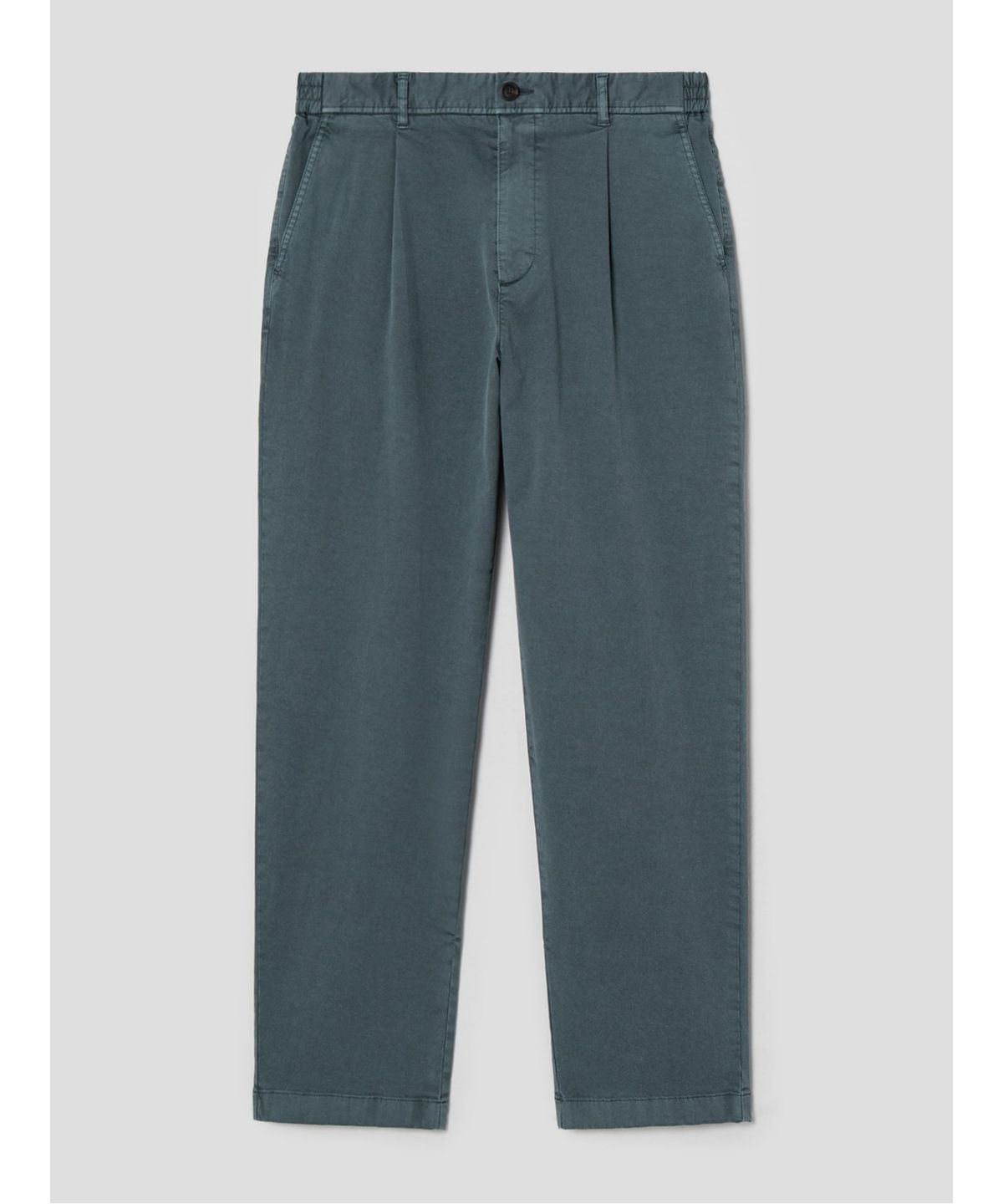 시프트지(SHIFT.G) Garment Dyed Cotton Slacks  Green