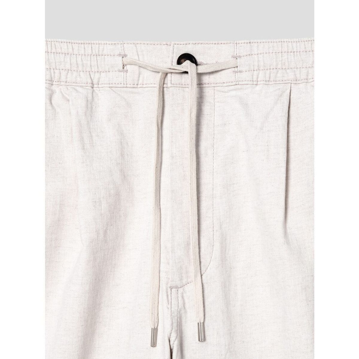 시프트지(SHIFT.G) Officer Pleats Denim Pants  Ivory