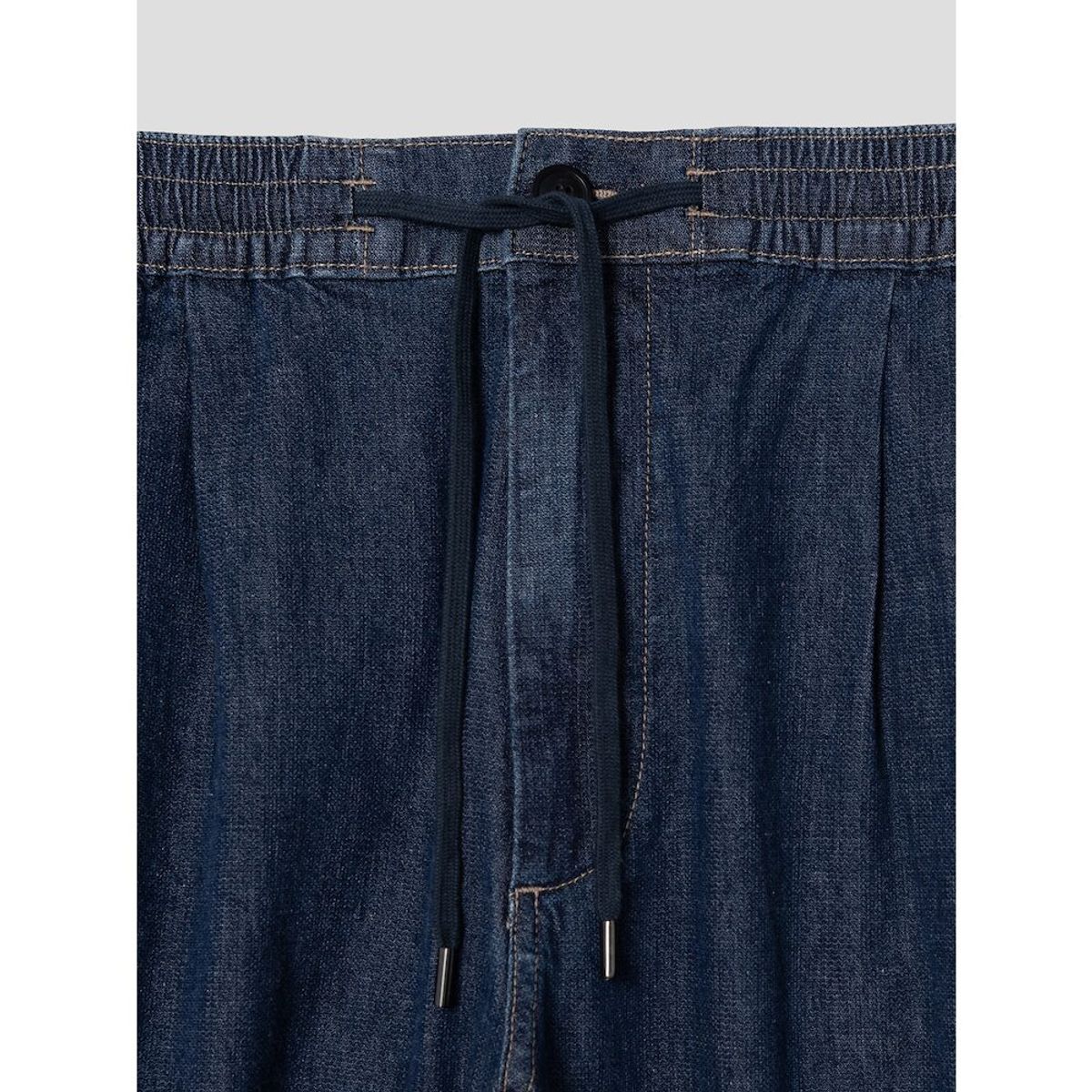 시프트지(SHIFT.G) Officer Pleats Denim Pants  Blue