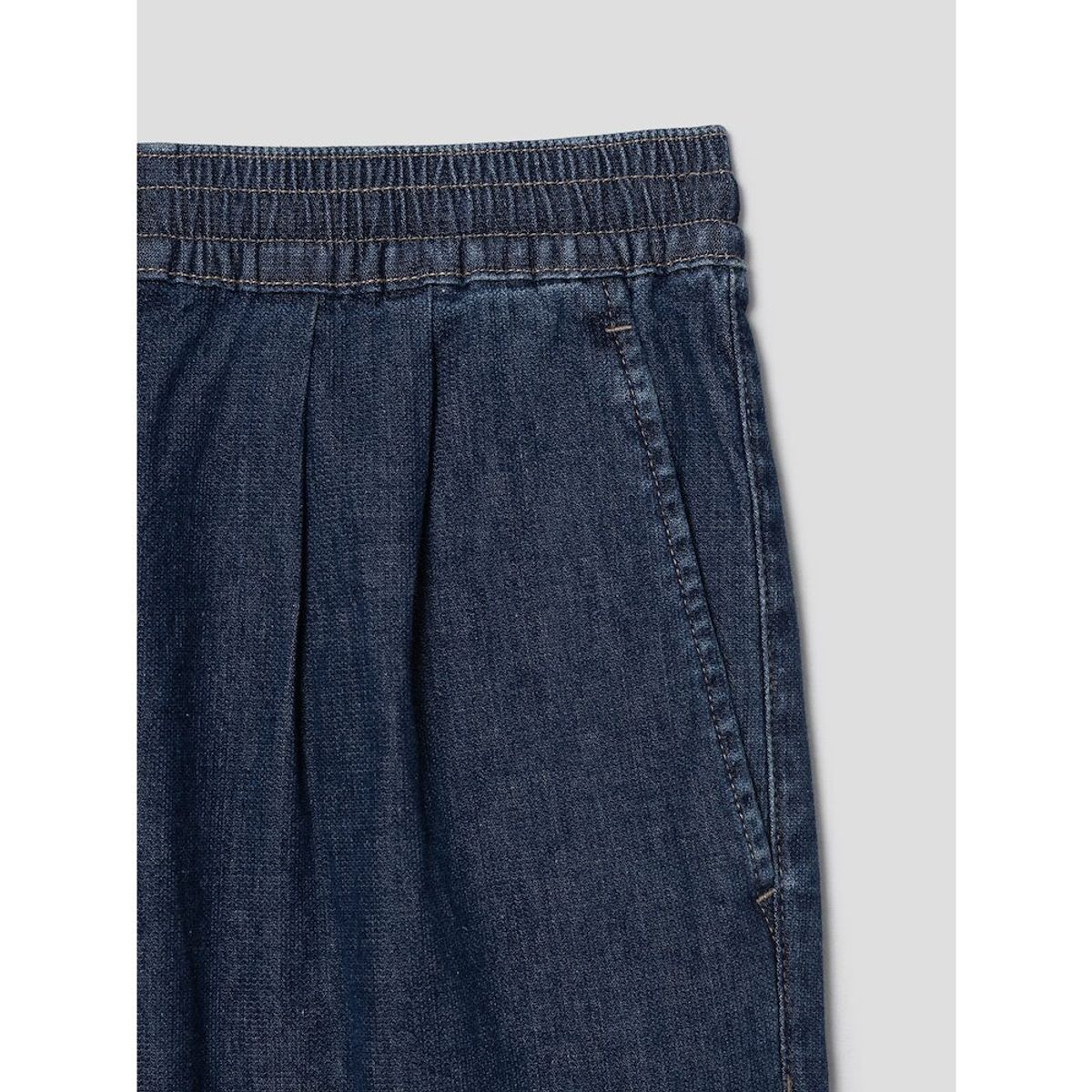 시프트지(SHIFT.G) Officer Pleats Denim Pants  Blue