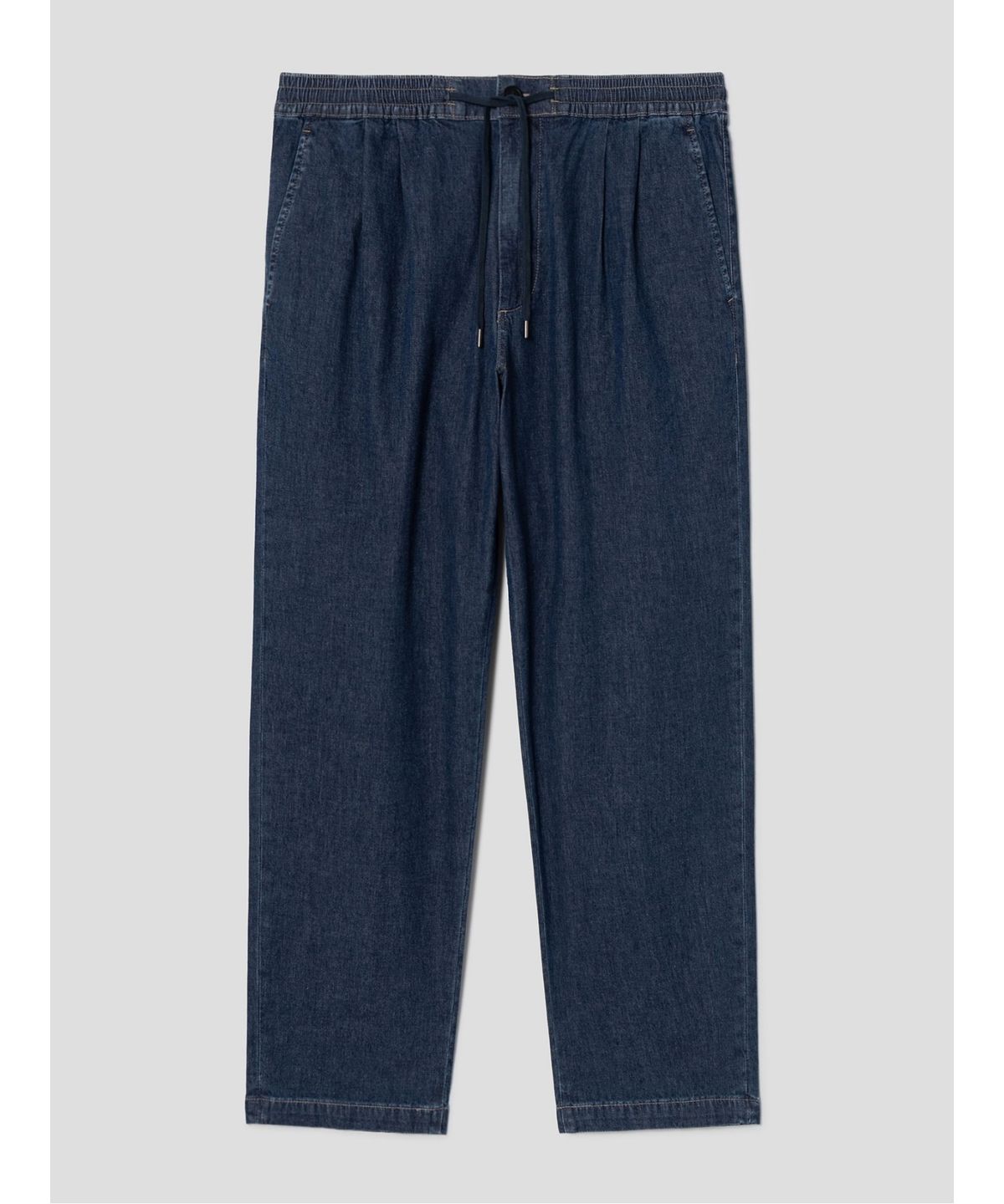 시프트지(SHIFT.G) Officer Pleats Denim Pants  Blue