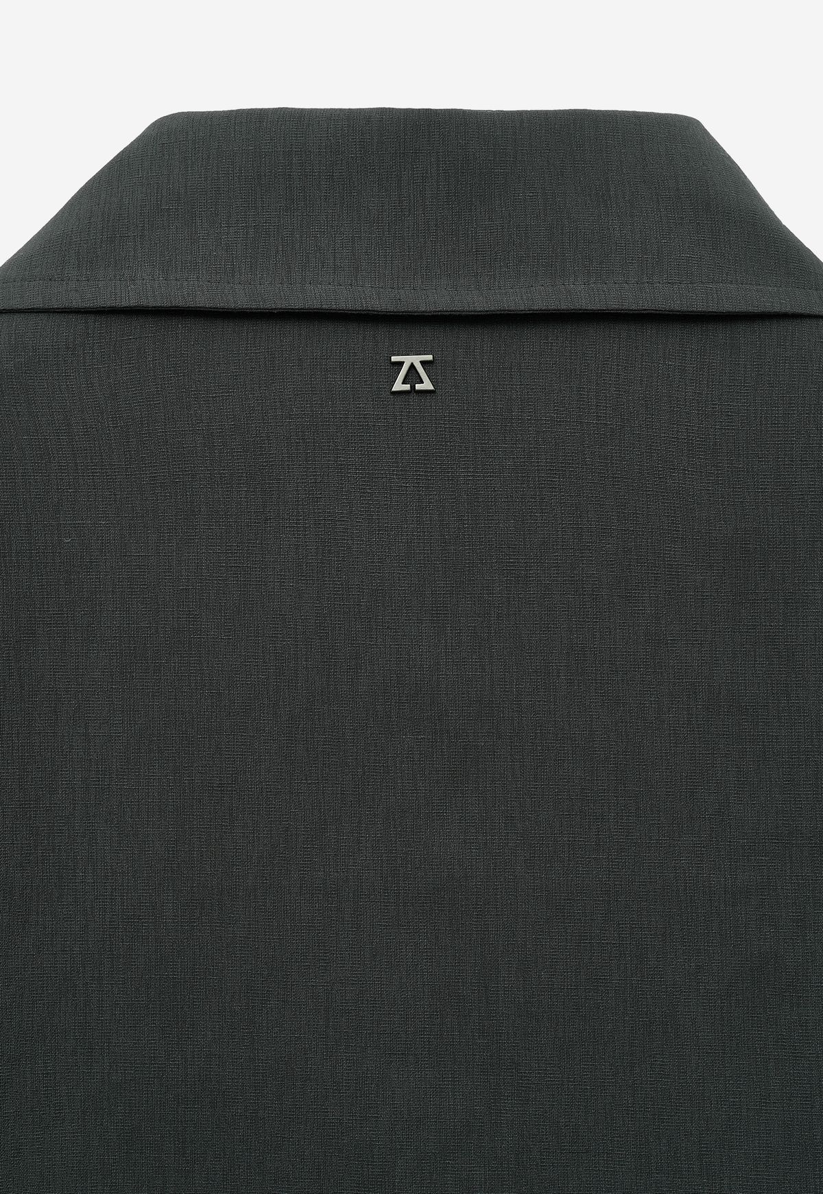 지오송지오(ZIOSONGZIO) 하이넥 멀티포켓 점퍼 차콜 ZH3JP352CH