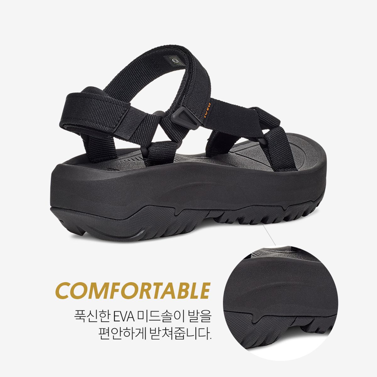 테바(TEVA) 여성 허리케인 XLT2 엠프솔 (BLK) STVF2511270-BLK