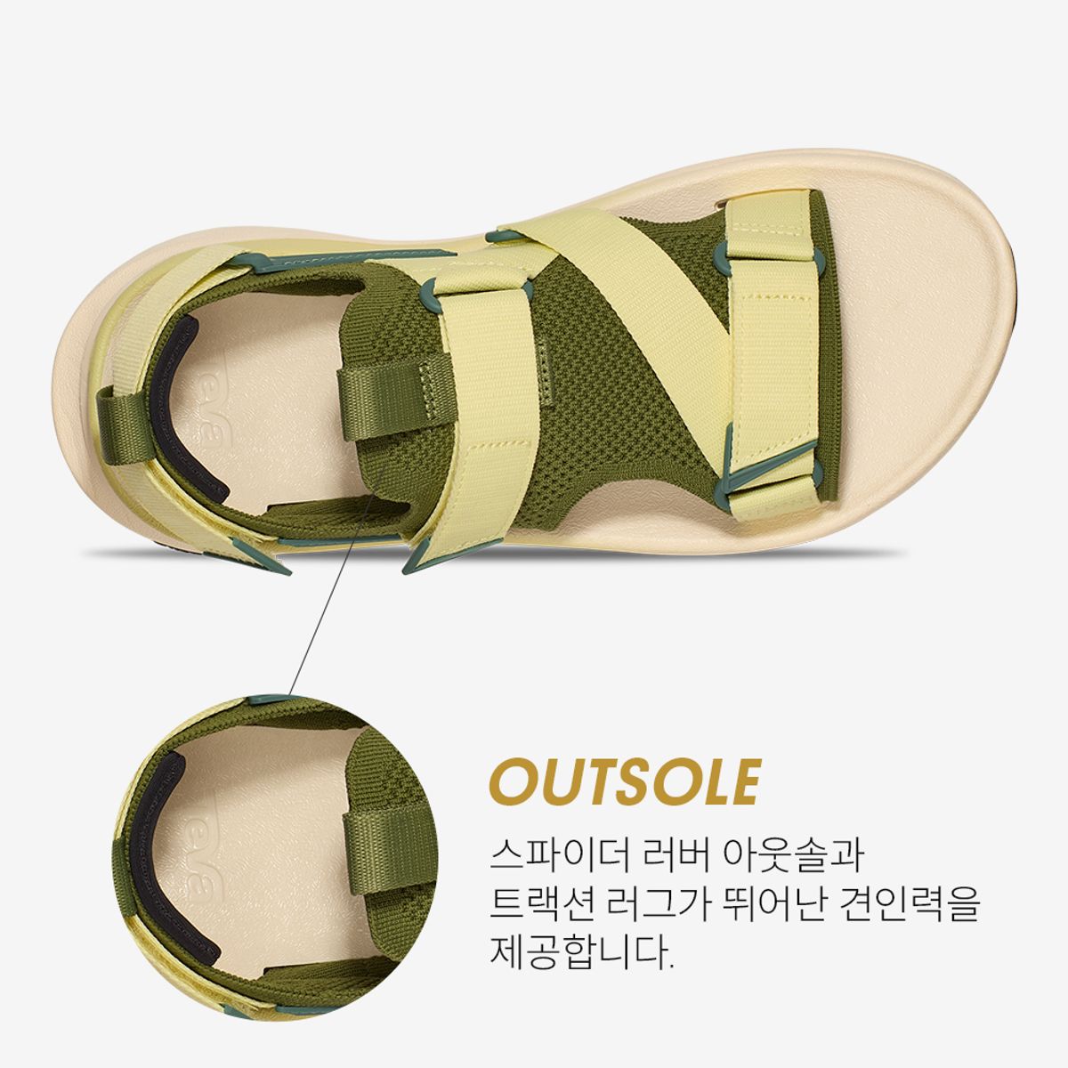테바(TEVA) 남성 아벤트레일 러닝샌들 (PYN) STVM2516150-PYN