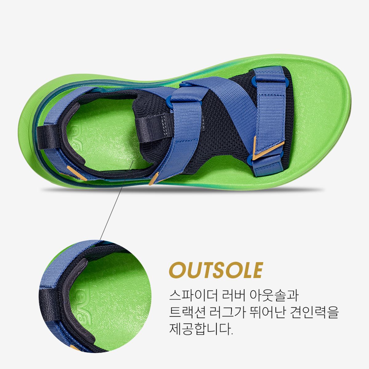 테바(TEVA) 남성 아벤트레일 러닝샌들 (TSG) STVM2516150-TSG