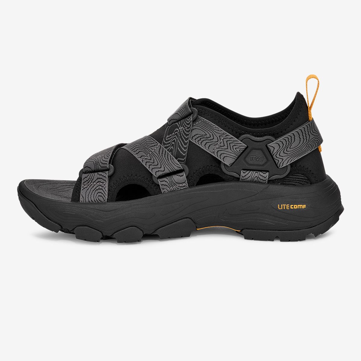 테바(TEVA) 비브람솔 남성 그랜드뷰 맥스 샌들 (BLK) STVM2514770-BLK
