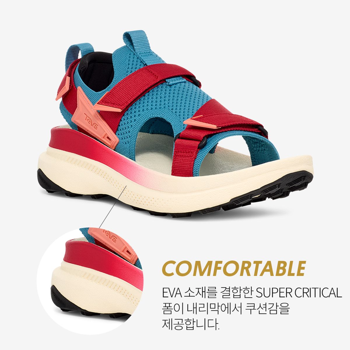 테바(TEVA) 여성 아벤트레일 러닝샌들 (LPR) STVF2516131-LPR